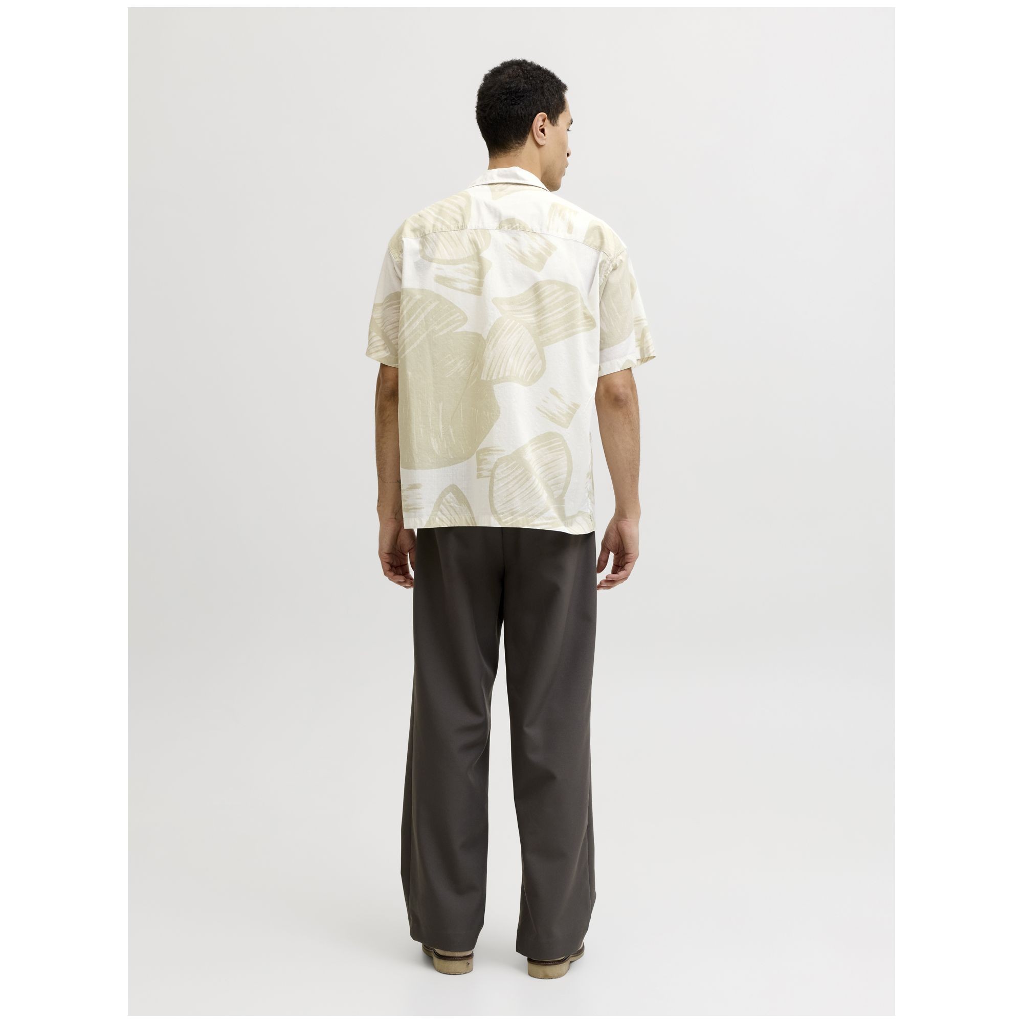 JACK & JONES Marškiniai trump. rankovėmis vyrams, Marga, Venice print 3