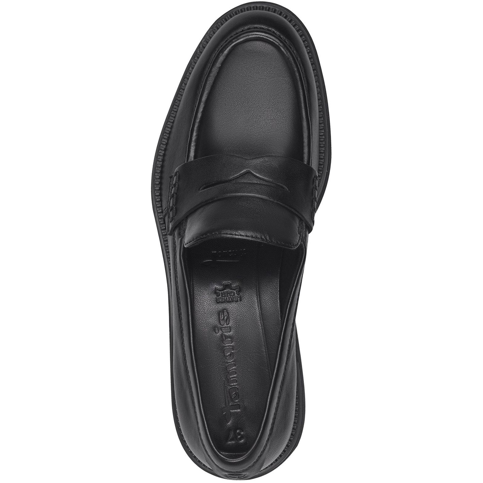 TAMARIS Loaferiai moterims, Juoda, Loafers 4