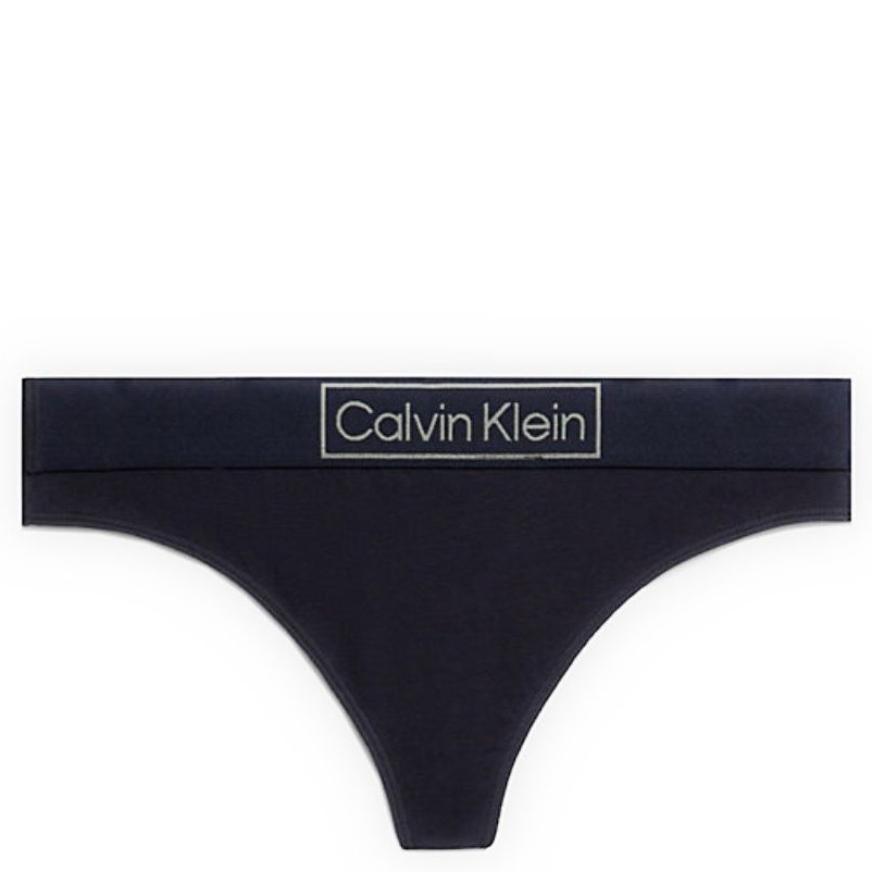 CALVIN KLEIN UW Kelnaitės moterims, Mėlyna, Thong 1