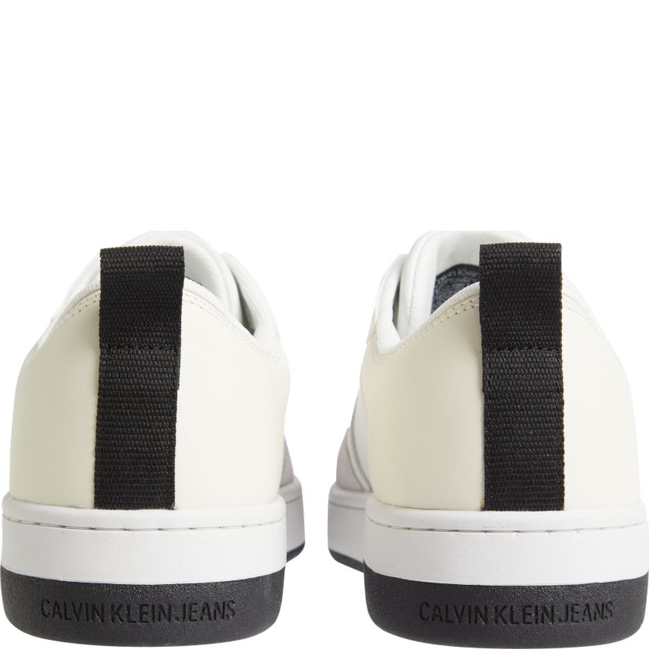 CALVIN KLEIN JEANS Sportiniai bateliai moterims, Smėlio, BASKET CUPSOLE LOW LTH  W 5