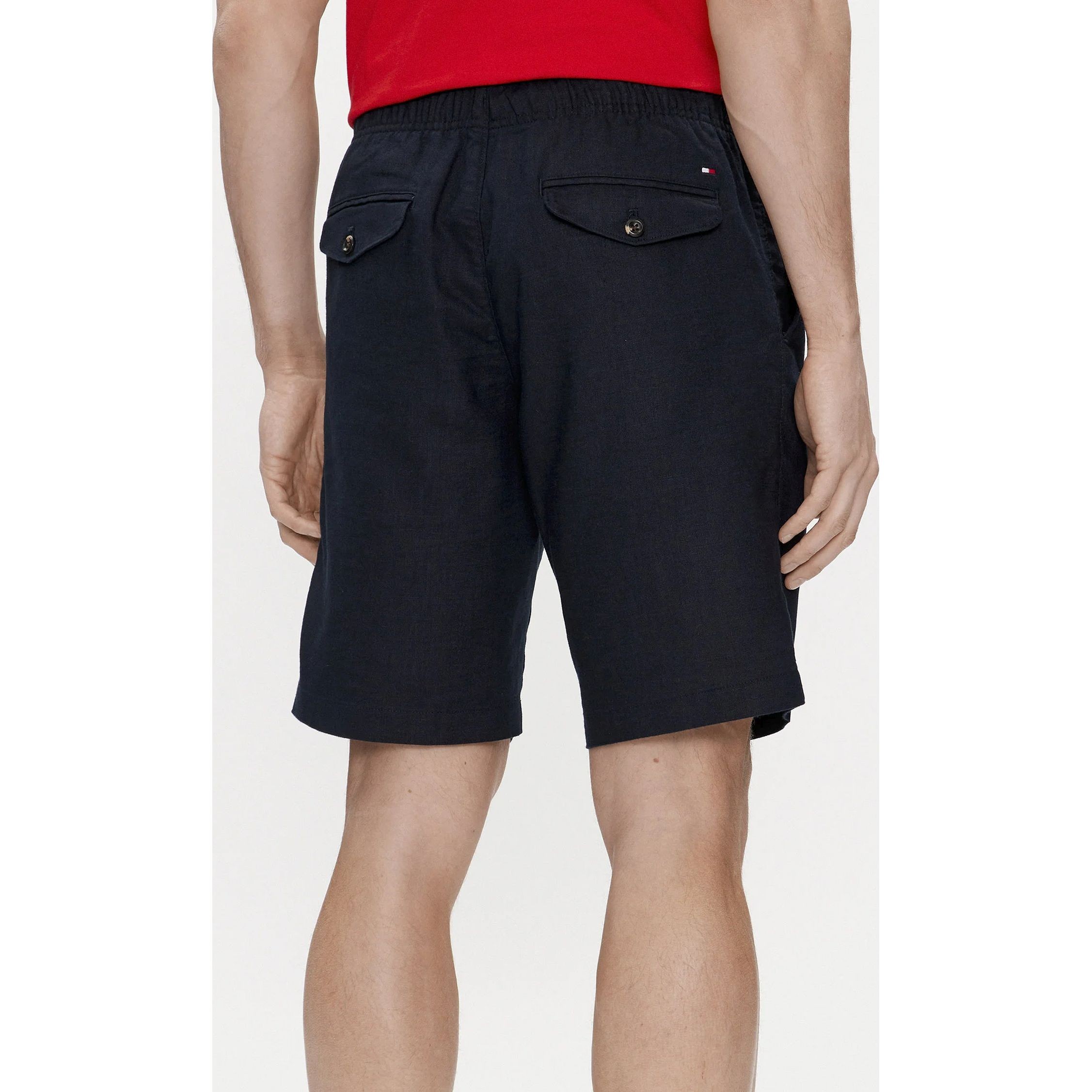 TOMMY HILFIGER Šortai vyrams, Mėlyna, Harlem po drws linen 3
