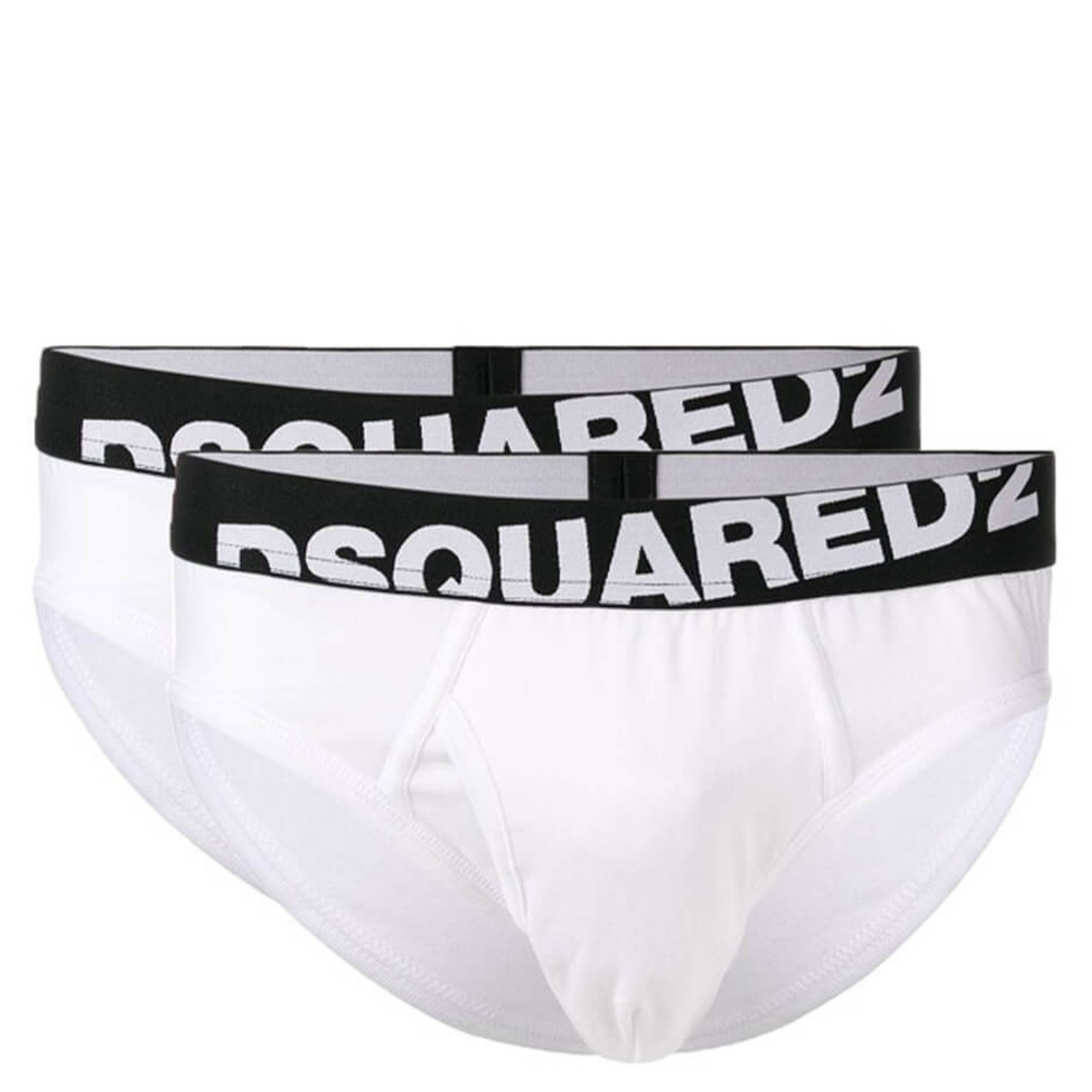 DSQUARED2 UNDERWEAR Kelnaitės vyrams, Balta, Brief twin pack
