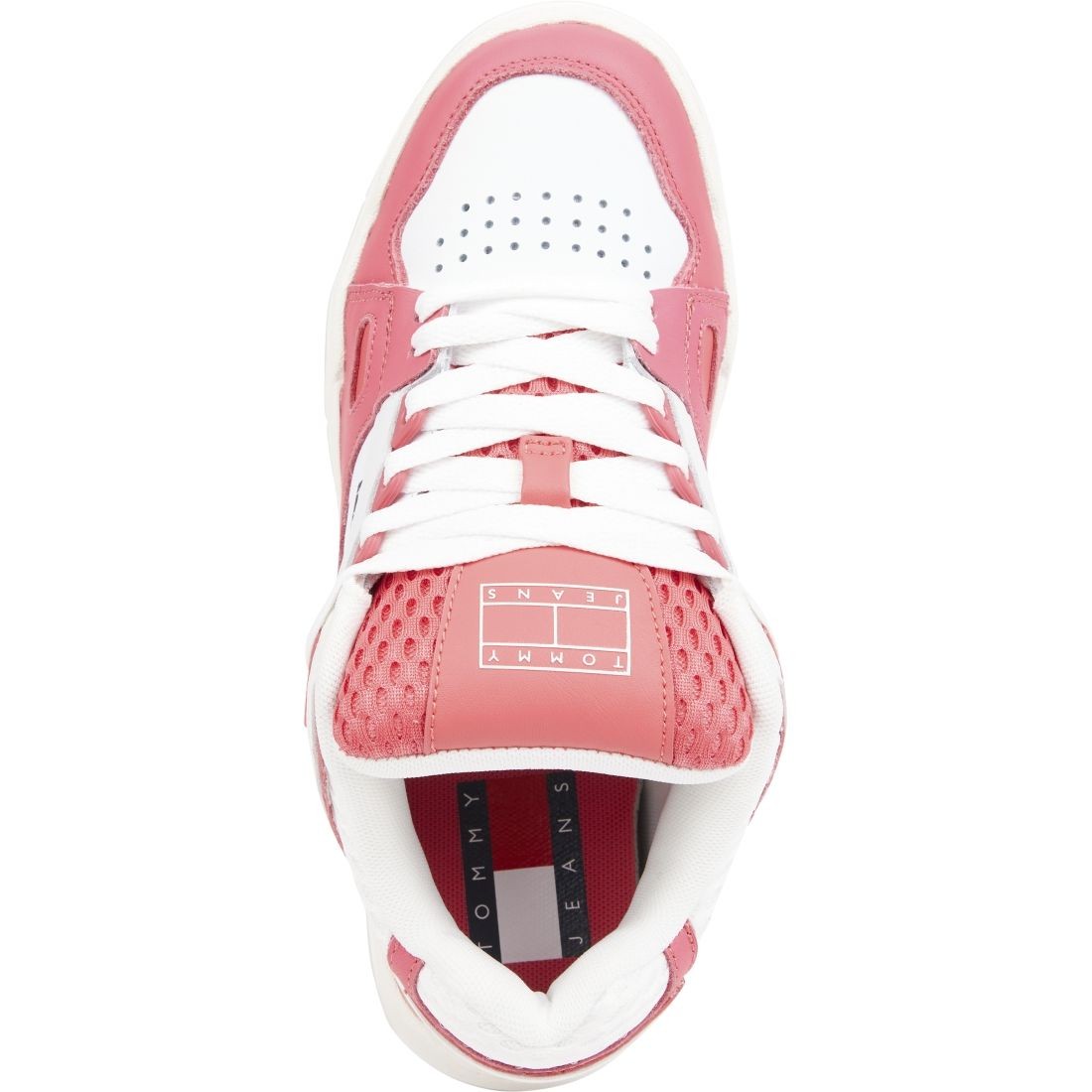 TOMMY JEANS Sportiniai bateliai moterims, Rožinė, Skate sneaker 2