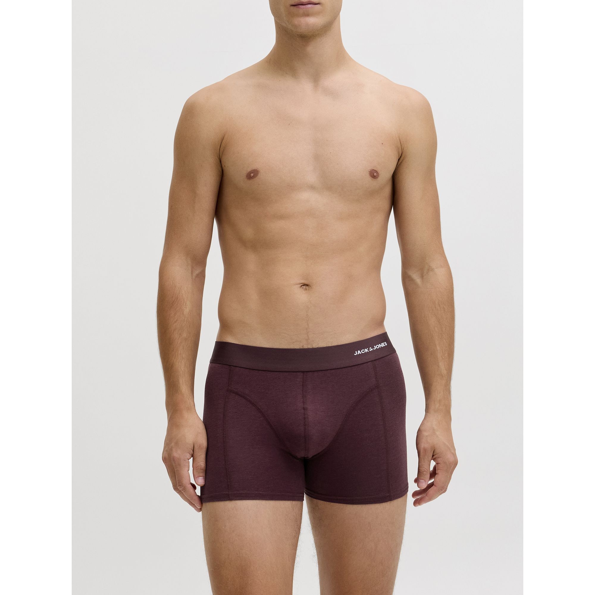 JACK & JONES Ilginti apatiniai vyrams, Vyšninė, JACBASIC BAMBOO TRUN 3