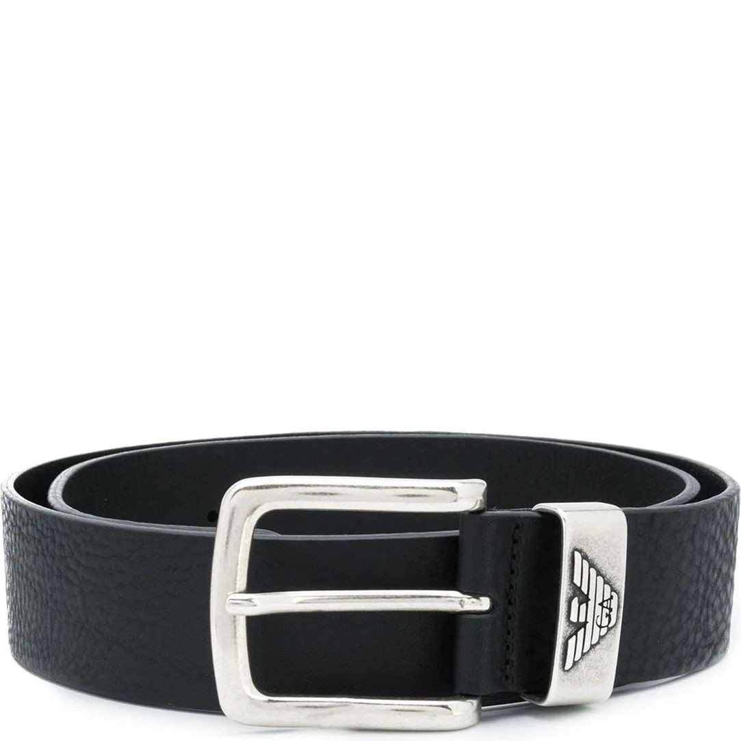 EMPORIO ARMANI Diržas vyrams, Juoda, Fashion belt 1
