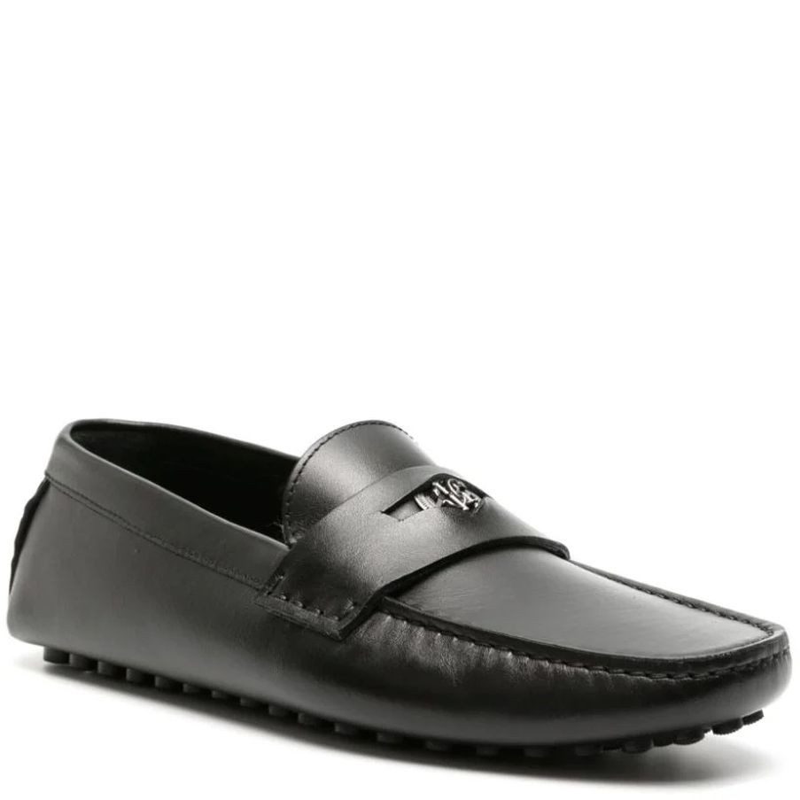 ROBERTO CAVALLI Mokasinai vyrams, Juoda, Moccasins 1