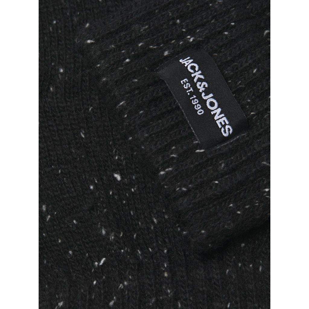 JACK & JONES Pirštuotos pirštinės vyrams, Juoda, JACCLIFF NAP GLOVES 2
