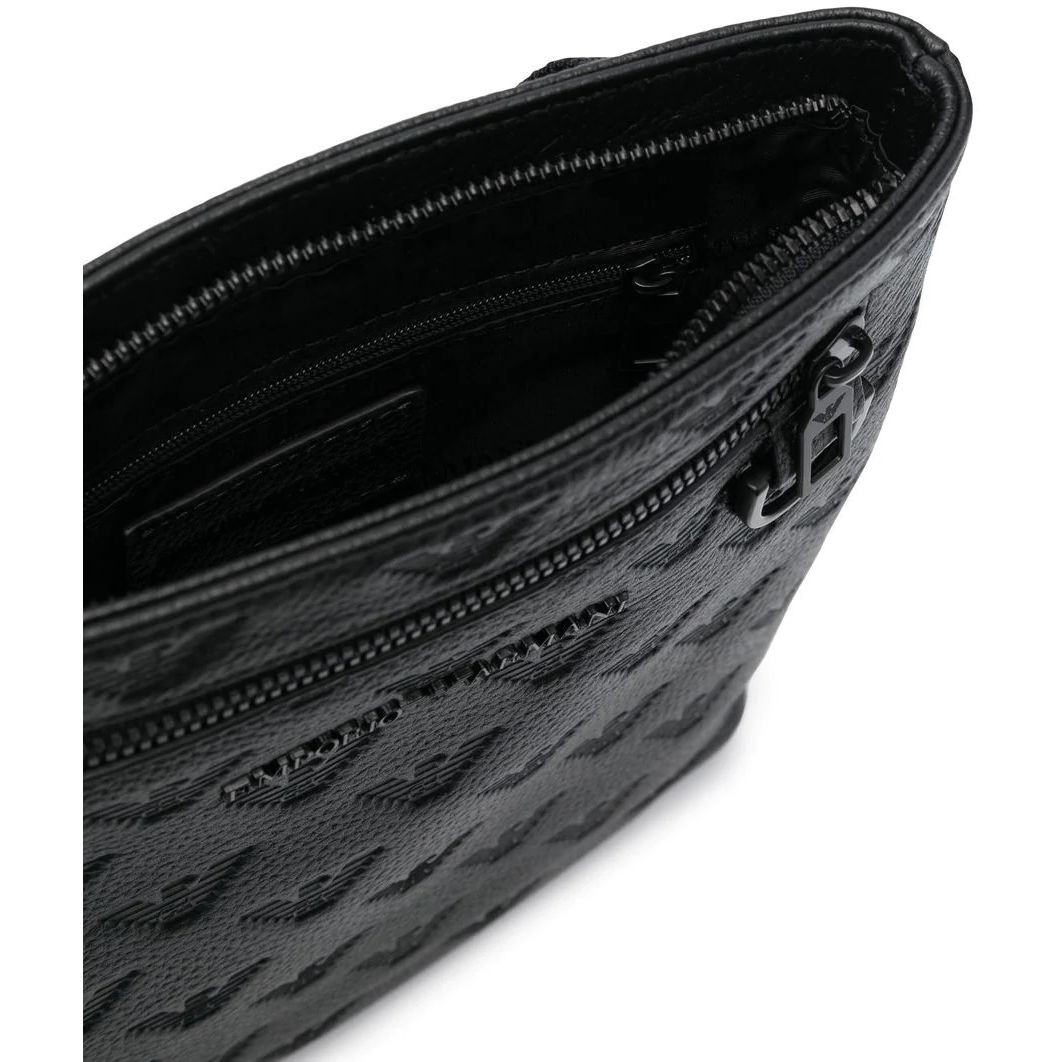 EMPORIO ARMANI Rankinė per petį vyrams, Juoda, Messenger bag 4
