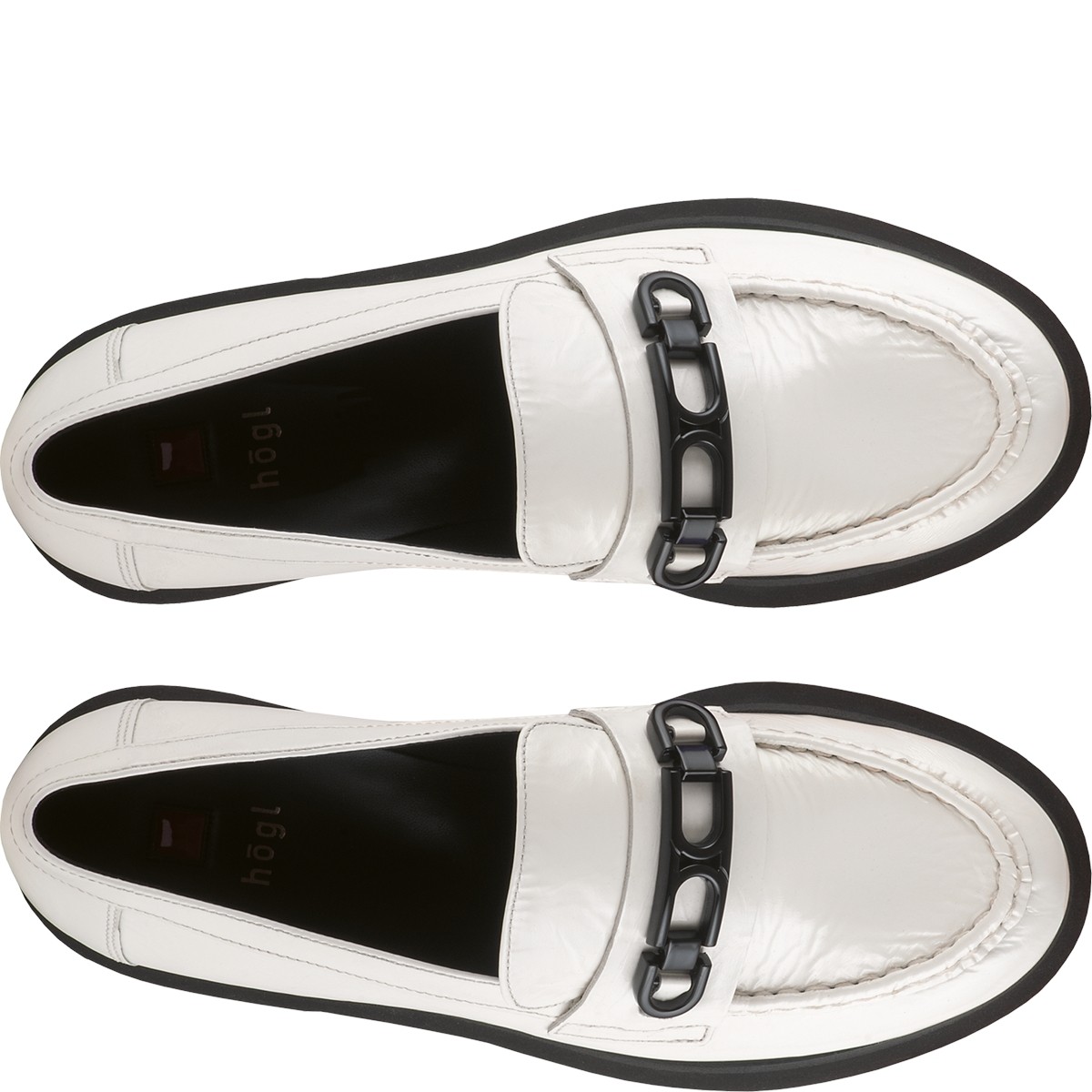 HOGL Loaferiai moterims, Balta, Cecil Loafers, hog7101635-0200 4