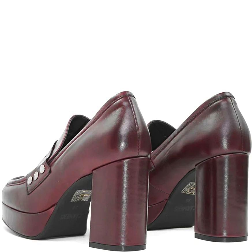 CARMENS Loaferiai moterims, Vyšninė, Charlie clam loafers 3