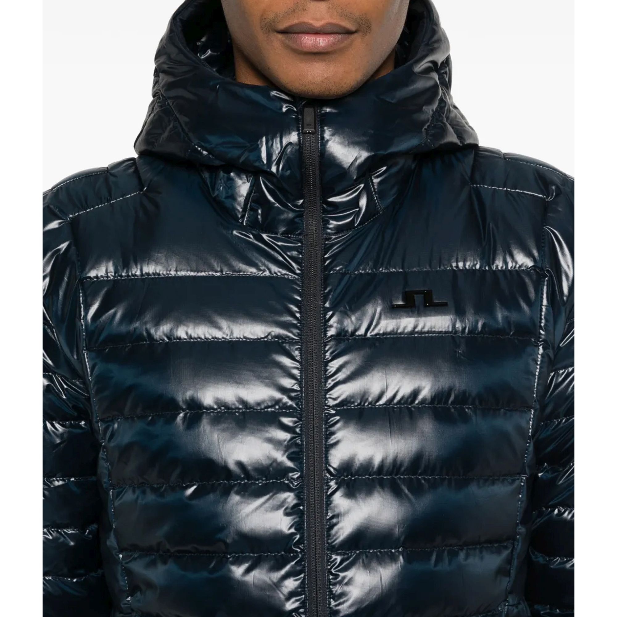 J.LINDEBERG Džemperis vyrams, Mėlyna, Oden light down hood 4