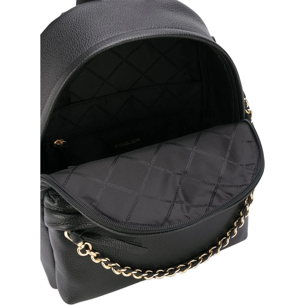 MICHAEL KORS Kuprinė moterims, Juoda, MD backpack 4