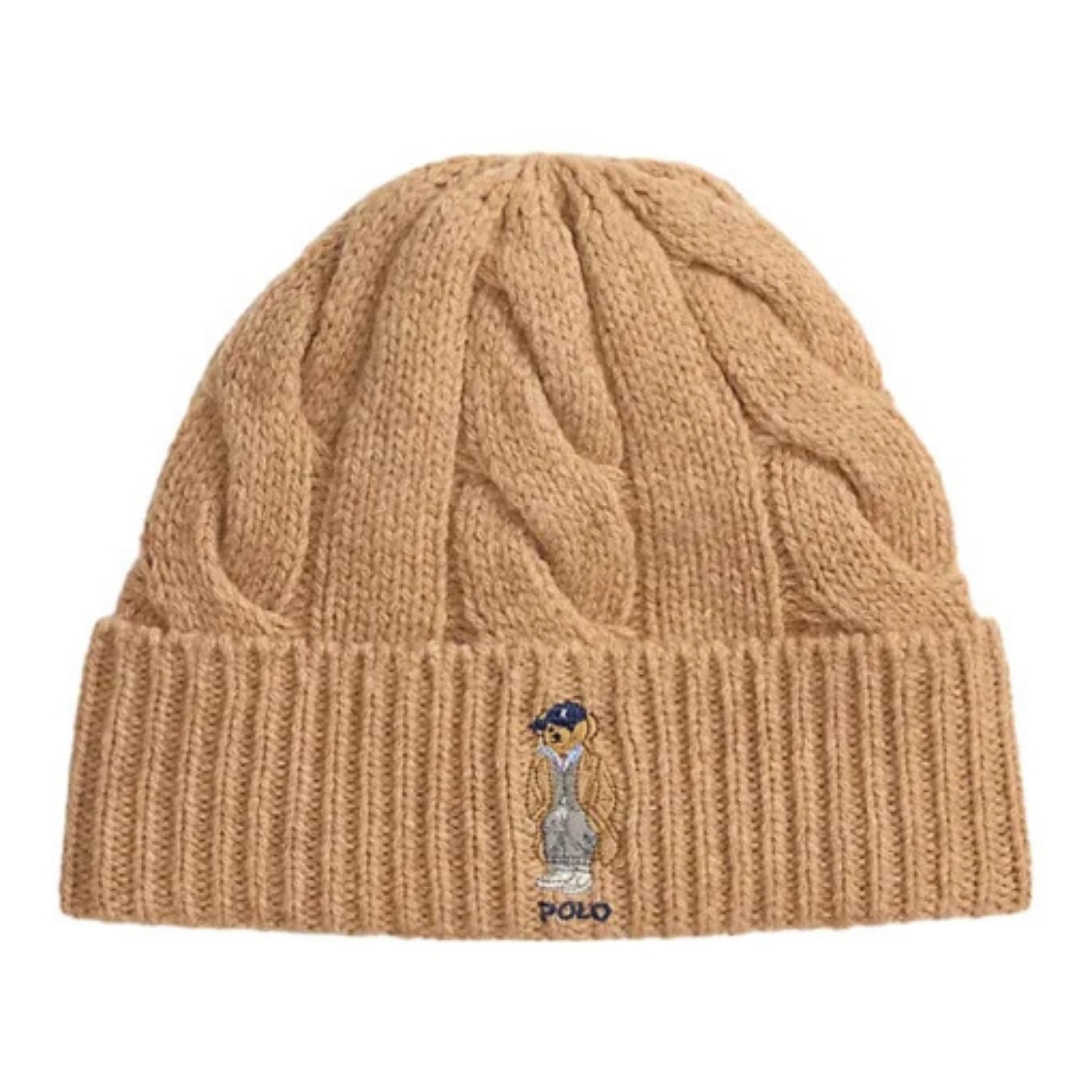 POLO RALPH LAUREN Skrybėlė moterims, Ruda, Fall bear ht hat 1