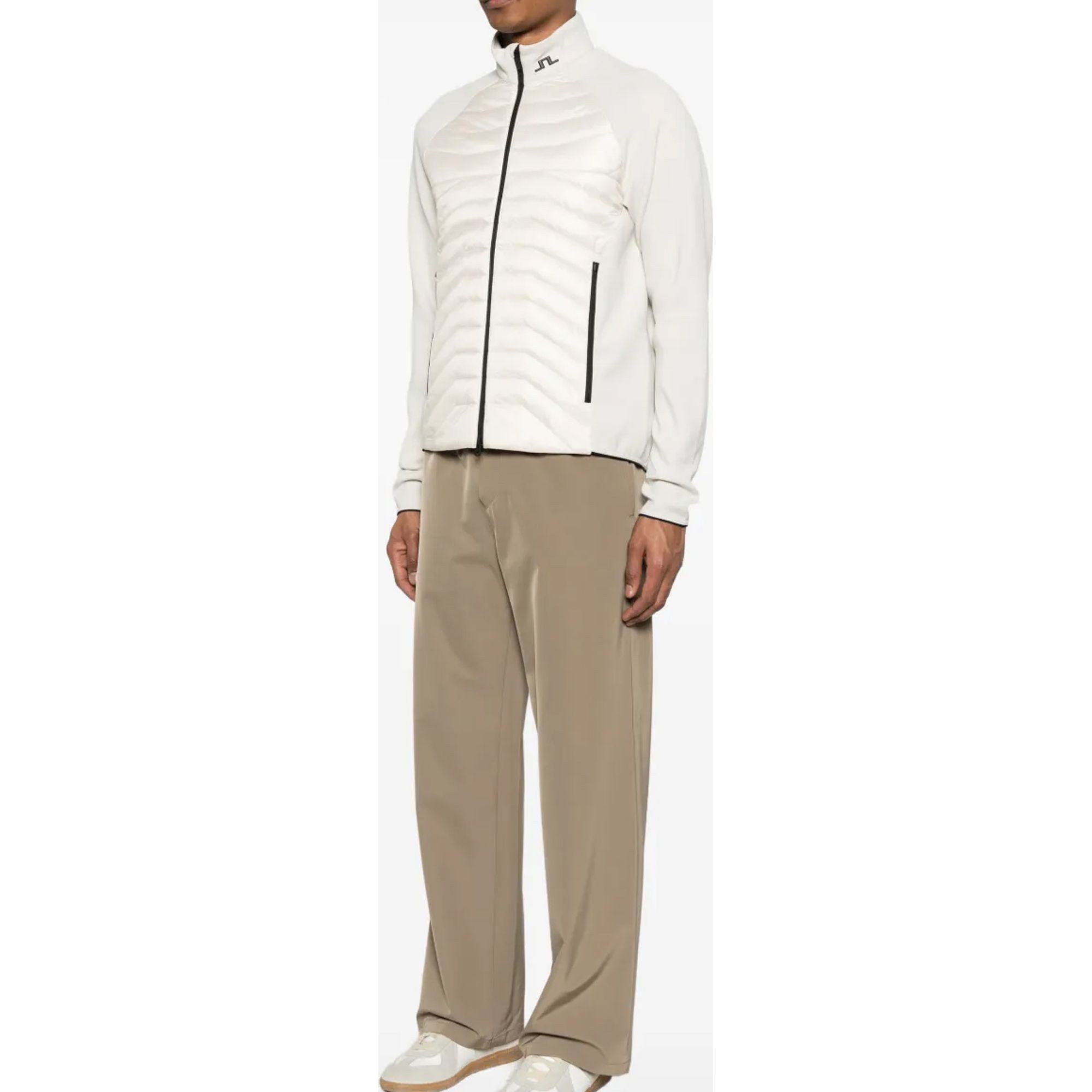 J.LINDEBERG Striukė vyrams, Smėlio, Heyden quilt hybrid jacket 2