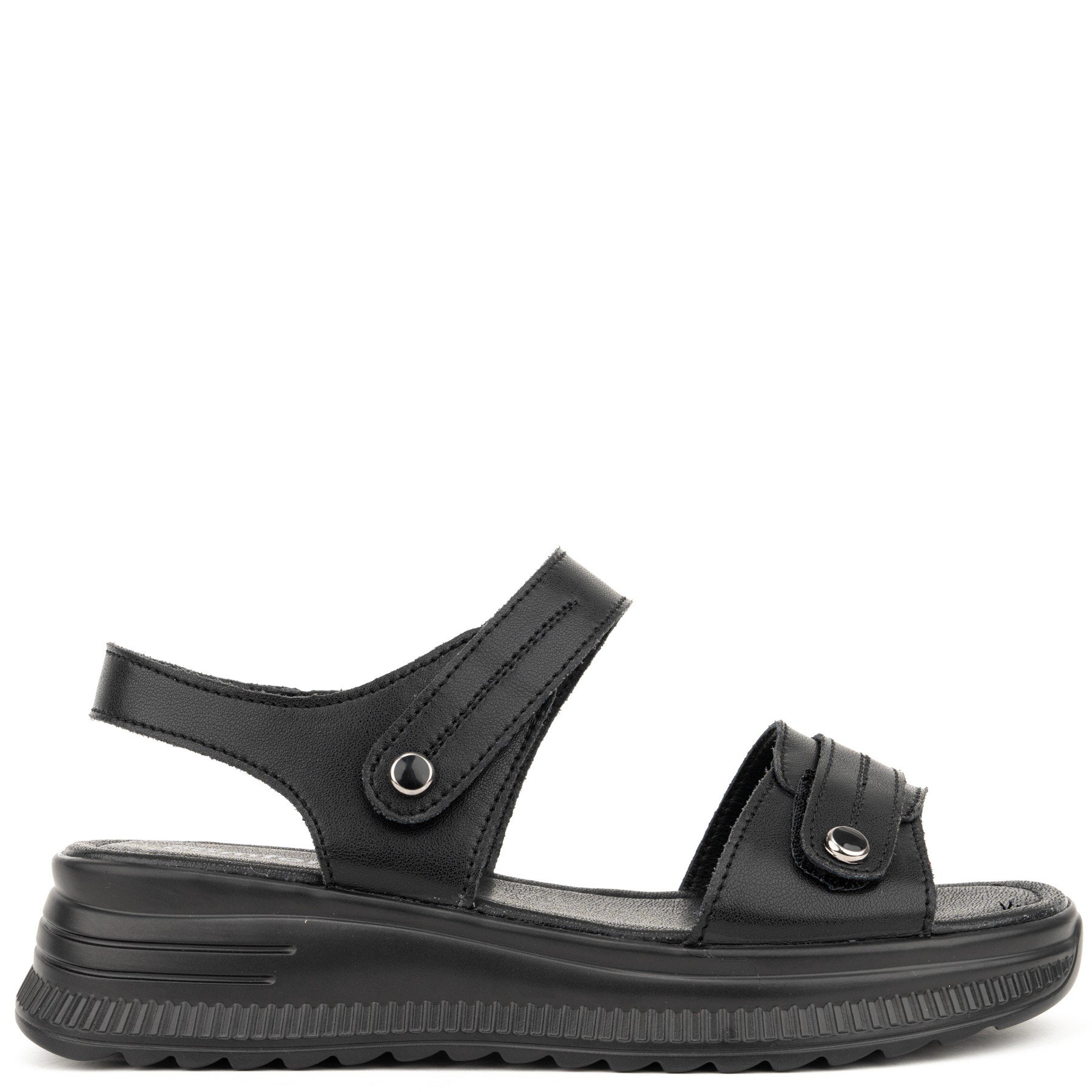 SUPER COMFORT Basutės moterims, Juoda, Sandals 25SS 2