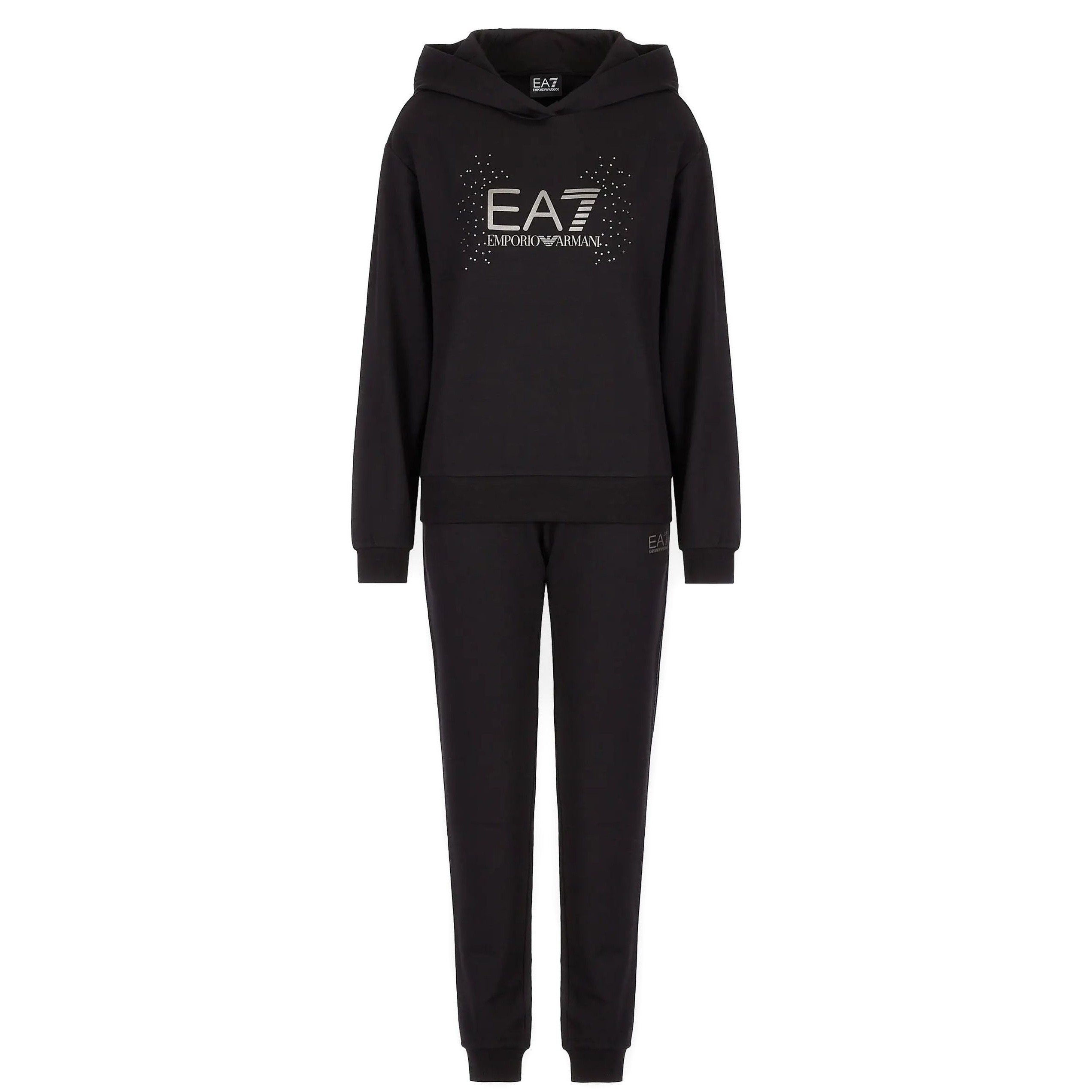 EA7 Sportinis kostiumas moterims, Juoda, Tracksuit 1