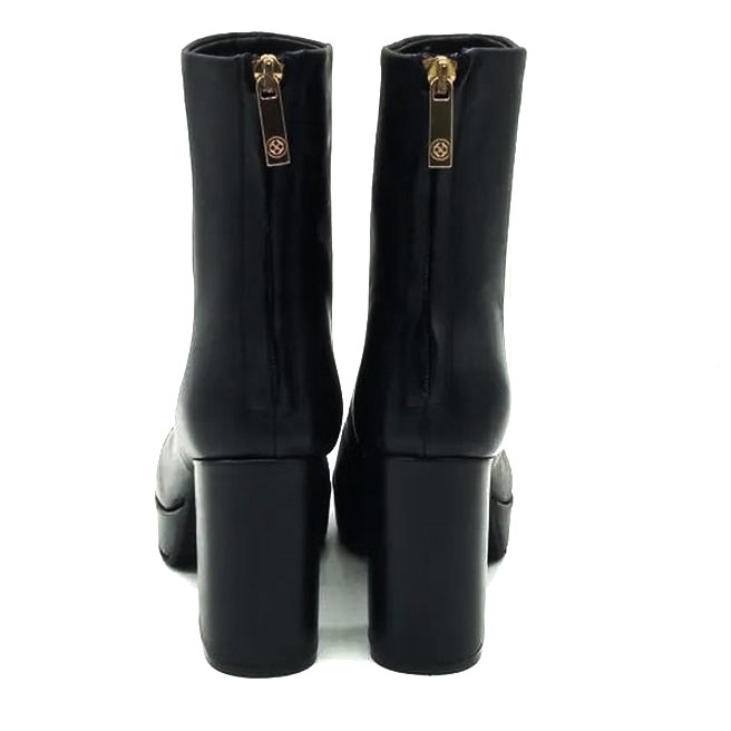 CARMENS Aulinukai moterims, Juoda, Charlie zip booties 4