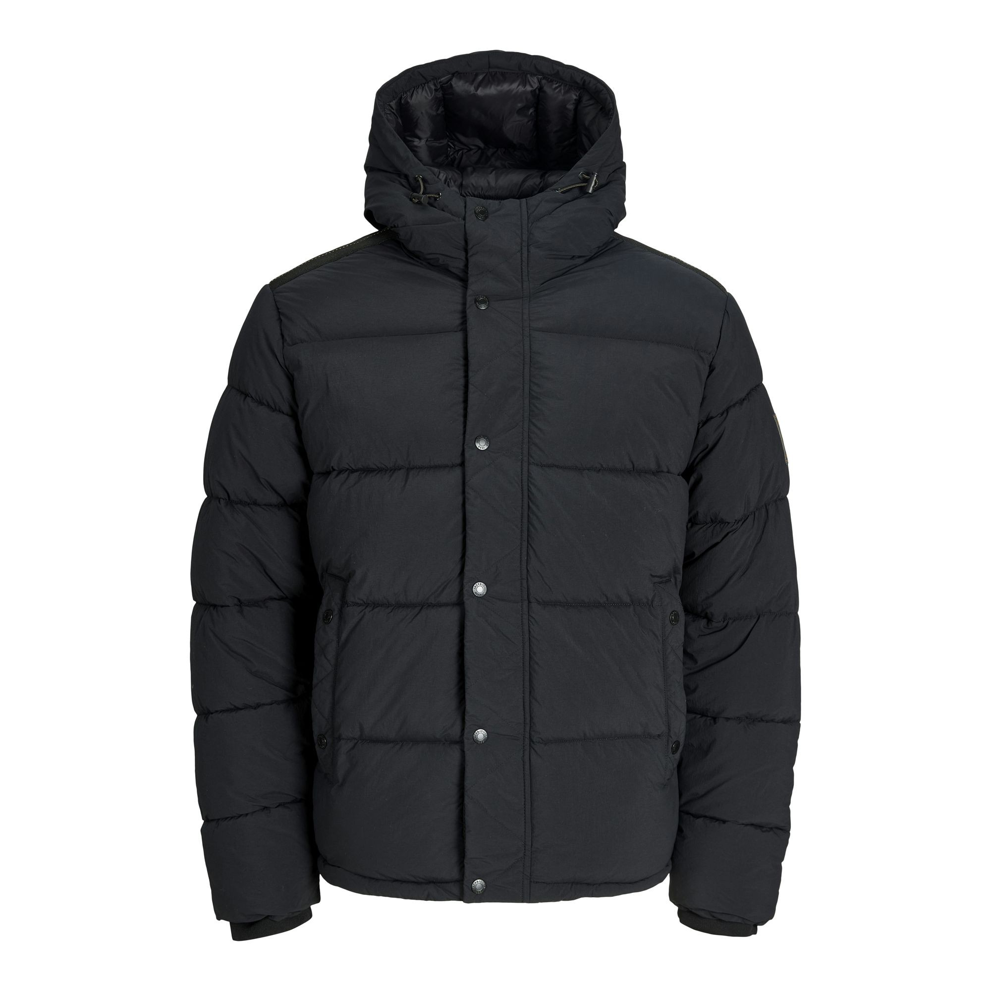 JACK & JONES Pūkinė striukė vyrams, Juoda, Detroit 1