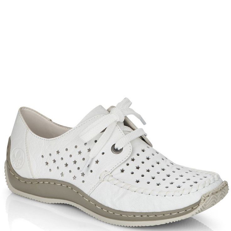 RIEKER Sportiniai bateliai moterims, Balta, SPORT SHOE 1