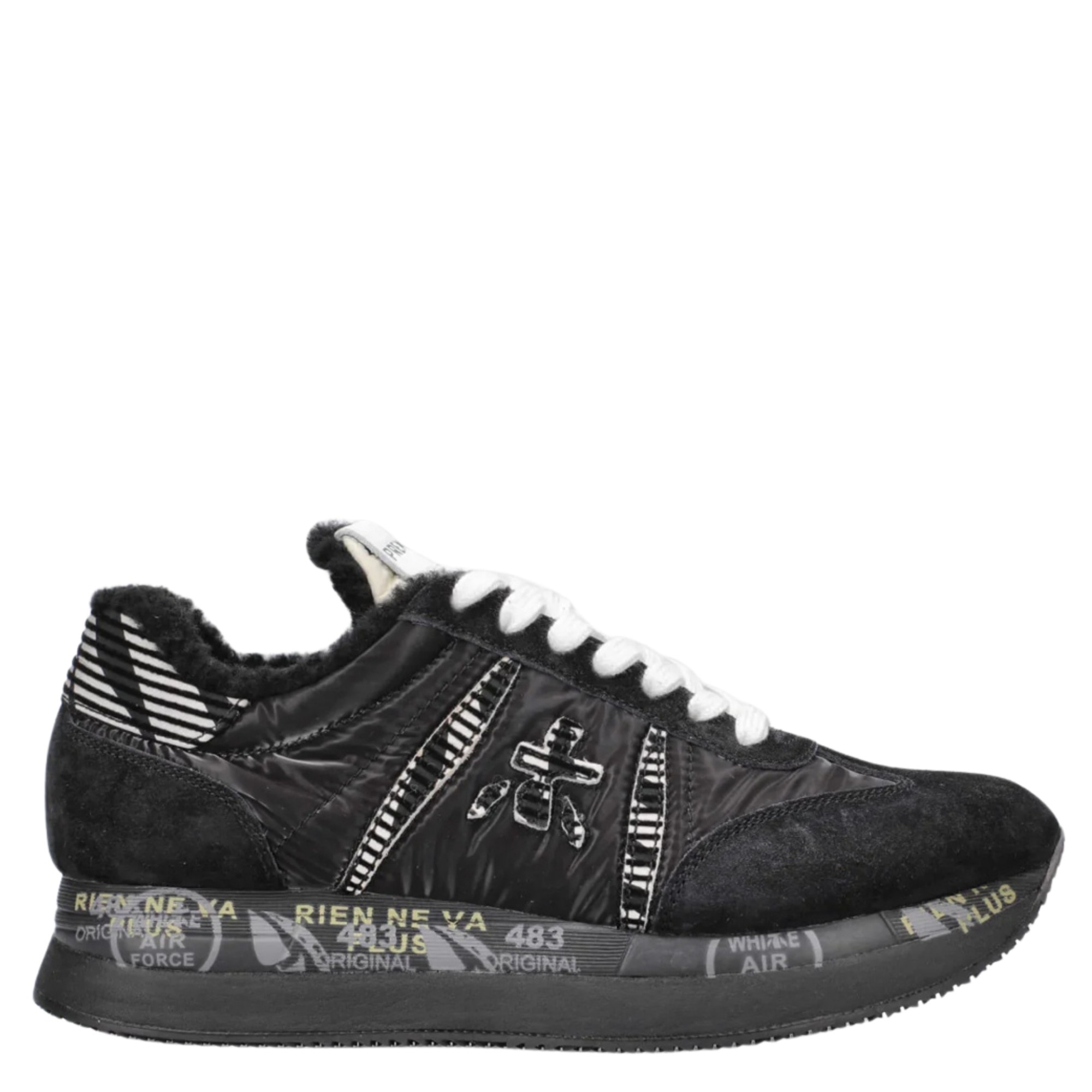 PREMIATA Sportiniai bateliai moterims, Juoda, Conny 5516 1