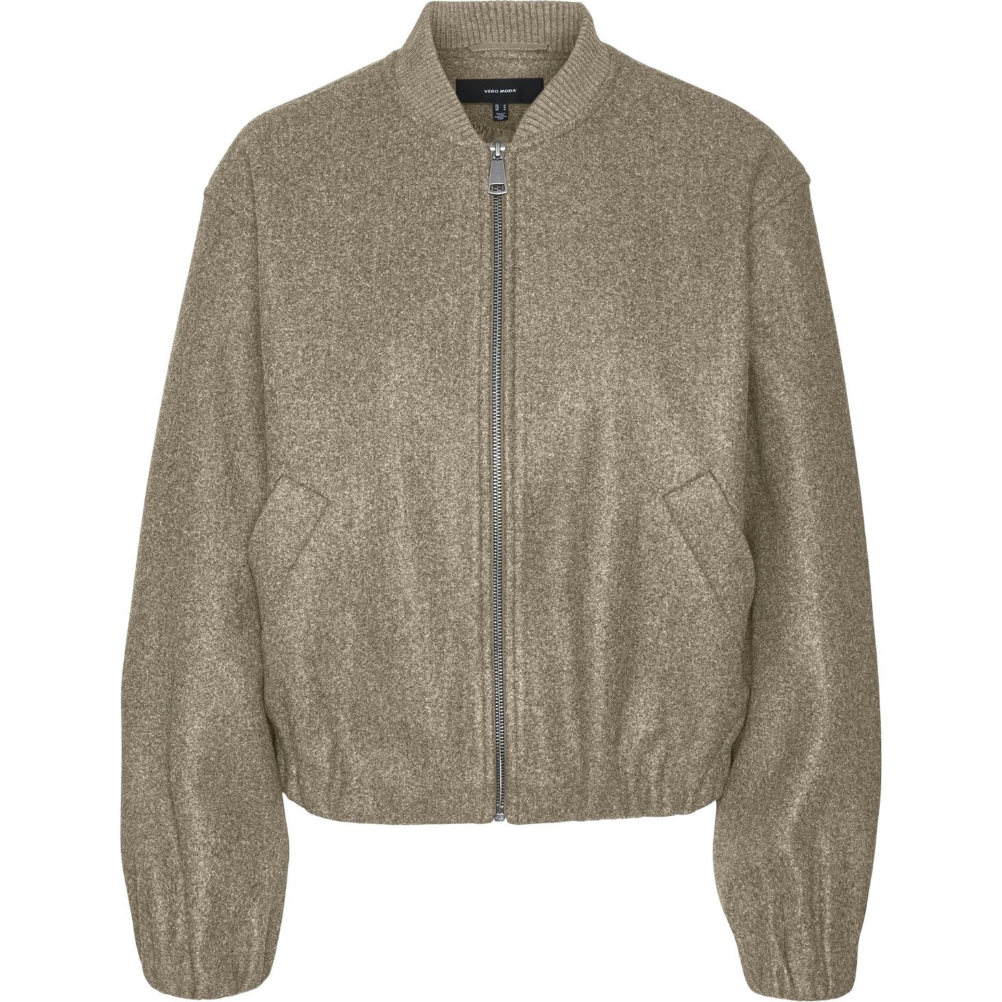 VERO MODA Bomberis moterims, Ruda, Popbella short jacket 1