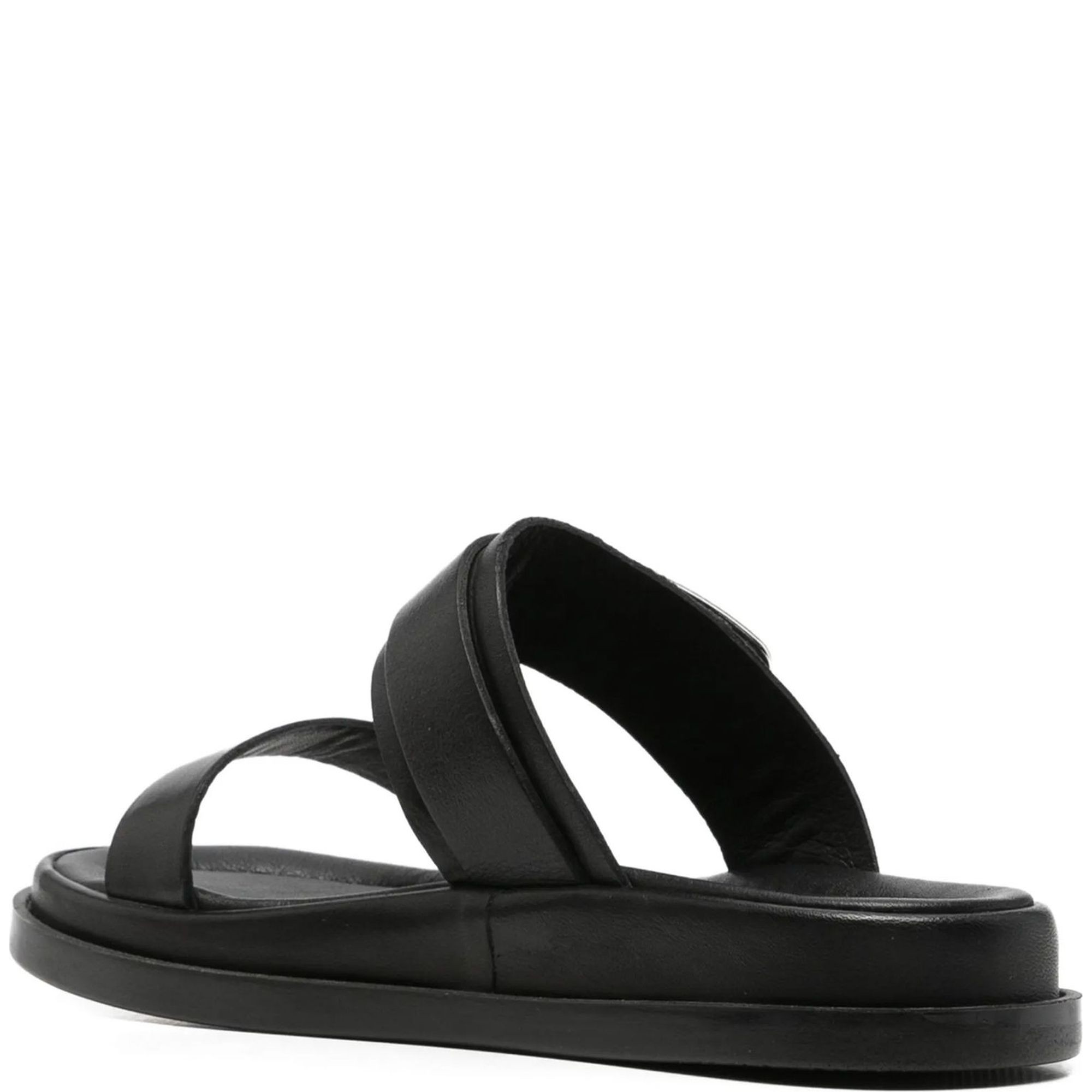 SERGIO MORETTI Klumpės moterims, Juoda, Slippers 3