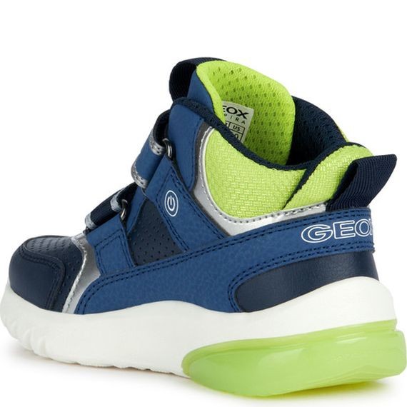 GEOX Aulinukai berniukams, Mėlyna, Ciberdron booties 5