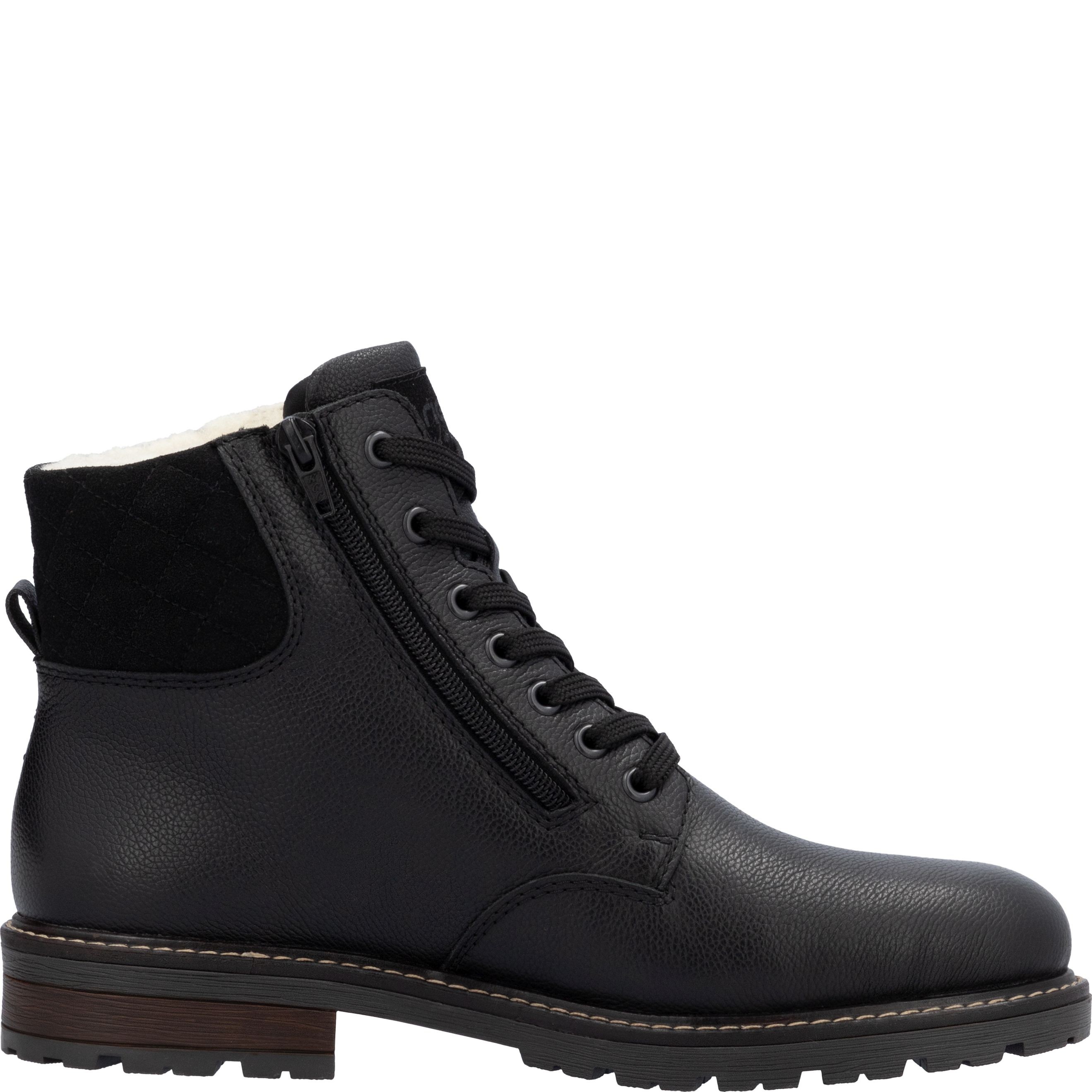 RIEKER Aulinukai vyrams, Juoda, BOOTIES 3