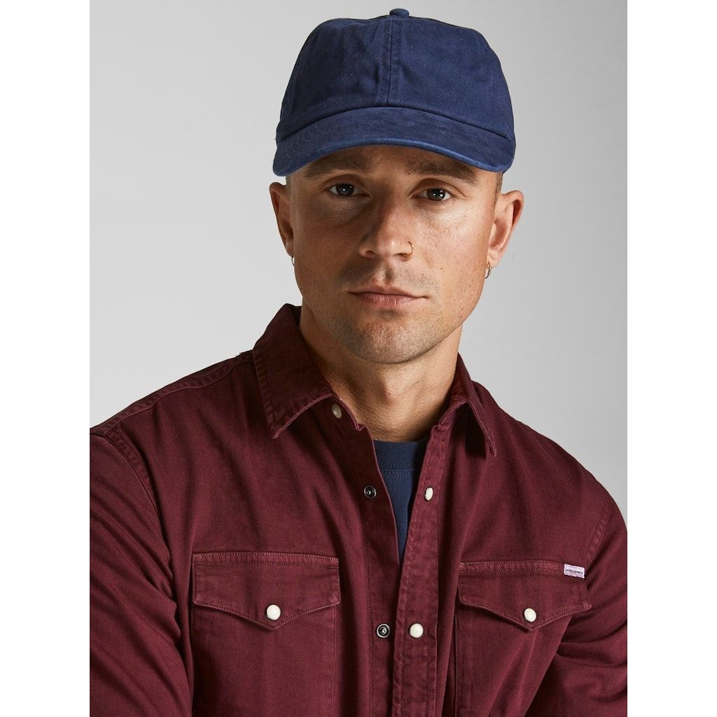 JACK & JONES Kepurė vyrams, Navy, JACBRINK CAP SN 5