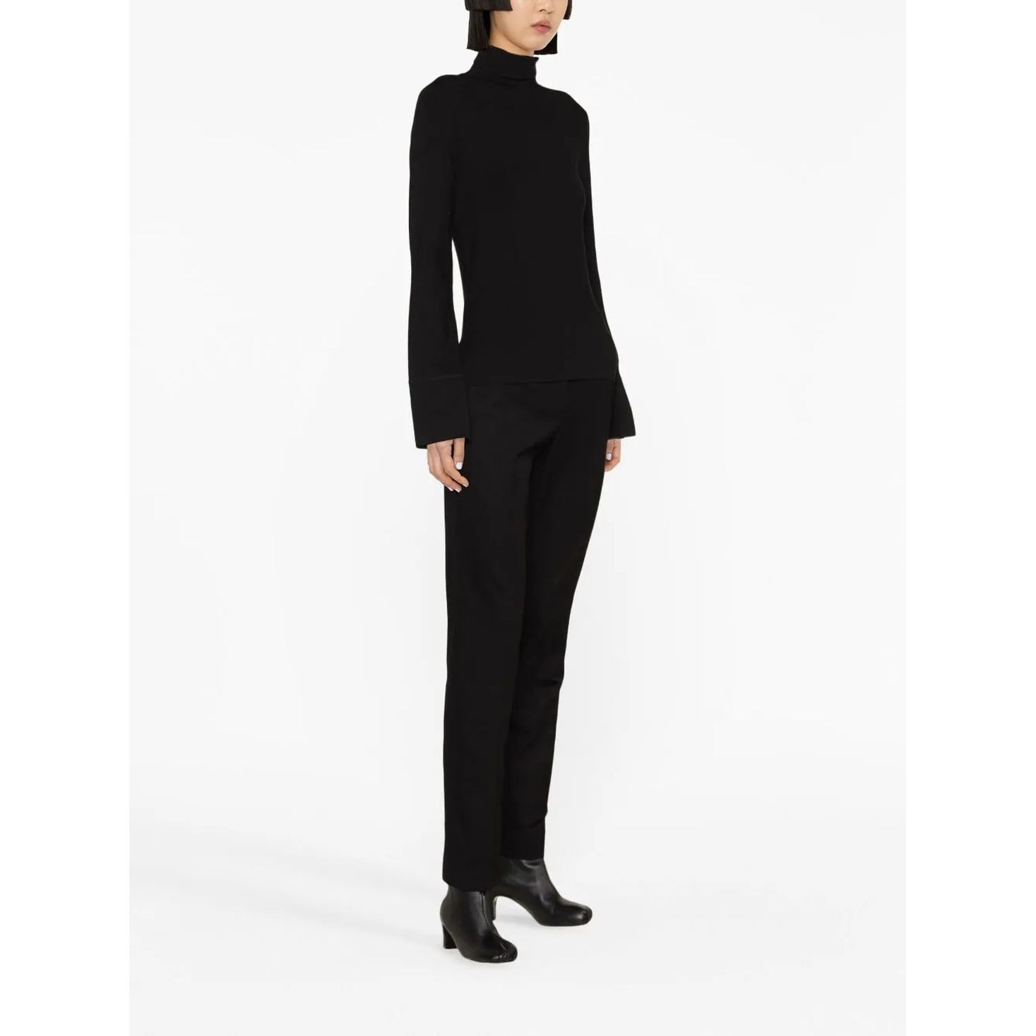 JOSEPH Megztinis moterims, Juoda, Top silk stretch 4