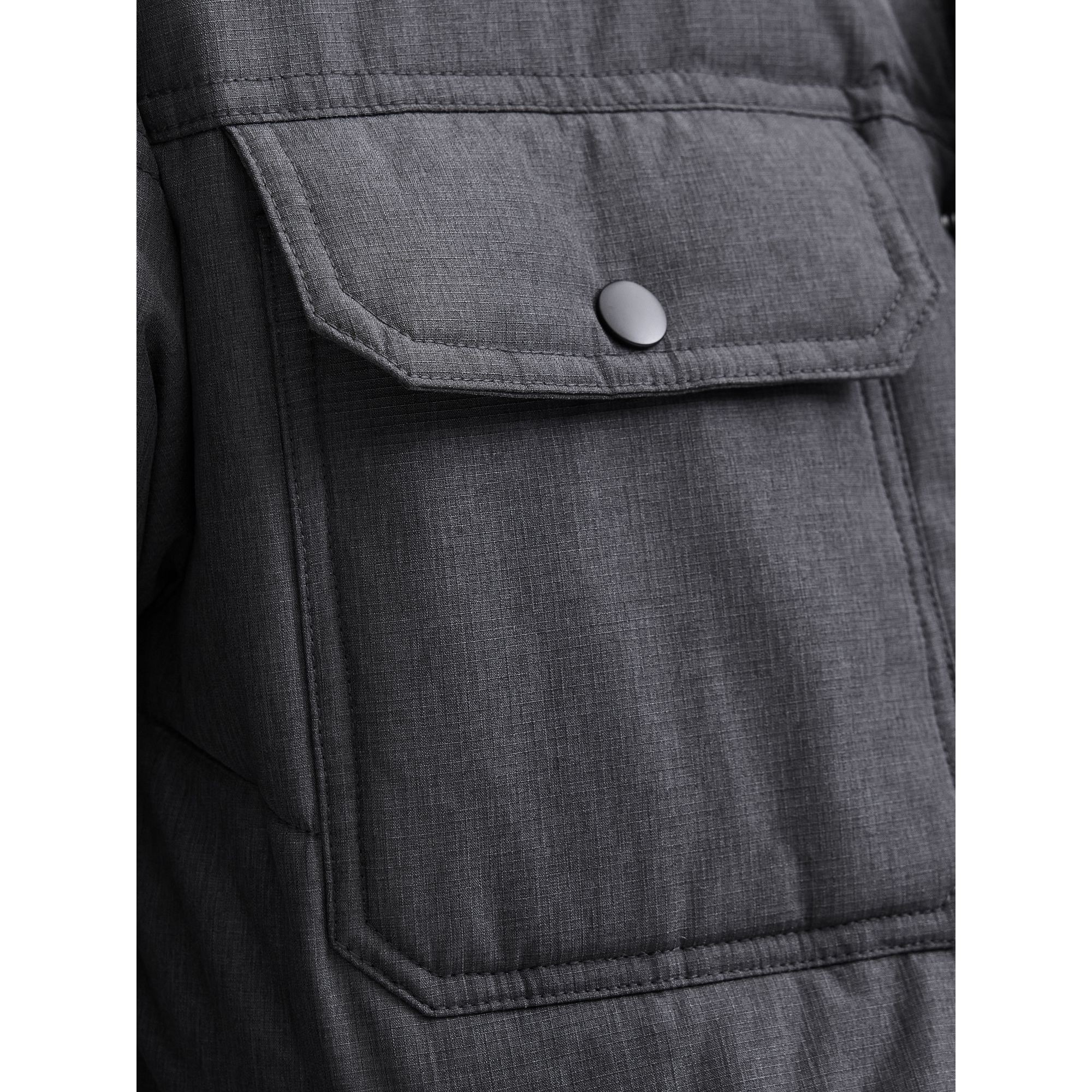 JACK & JONES Pūkinė striukė vyrams, Pilka, Morgan 5