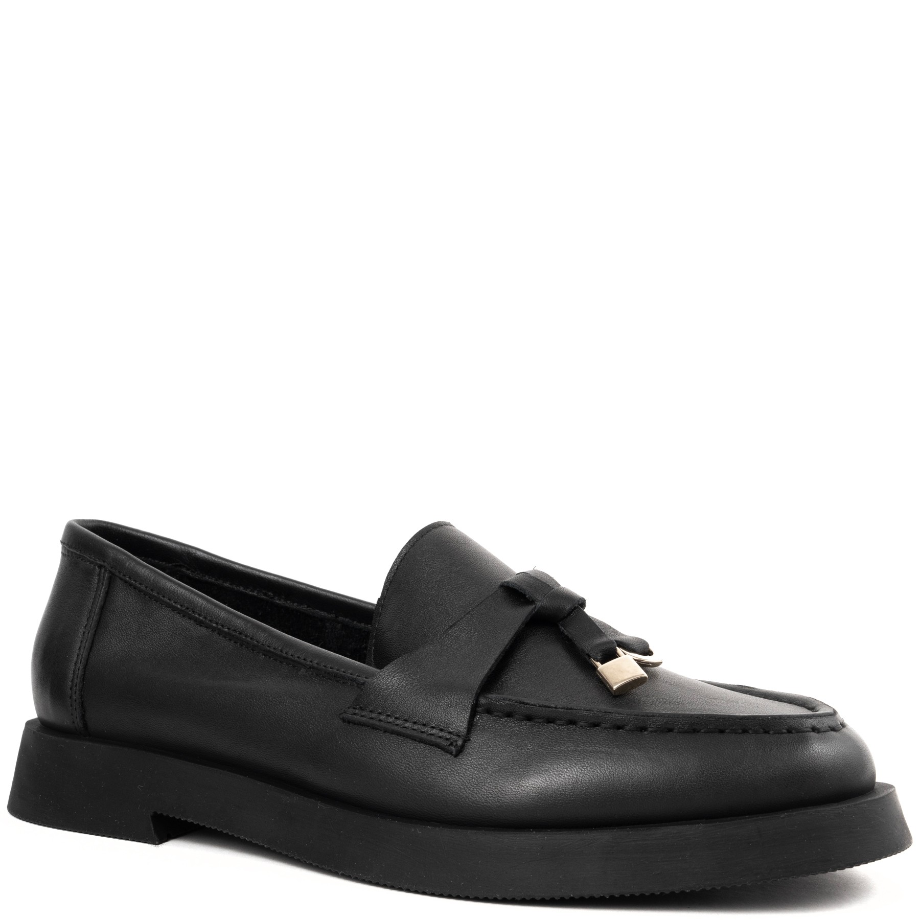 LA CONTE Loaferiai moterims, Juoda, Loafers 1