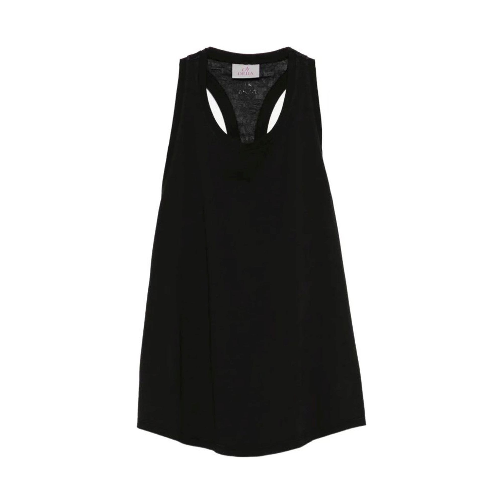DEHA Marškiniai be rankovių moterims, Juoda, Tank top