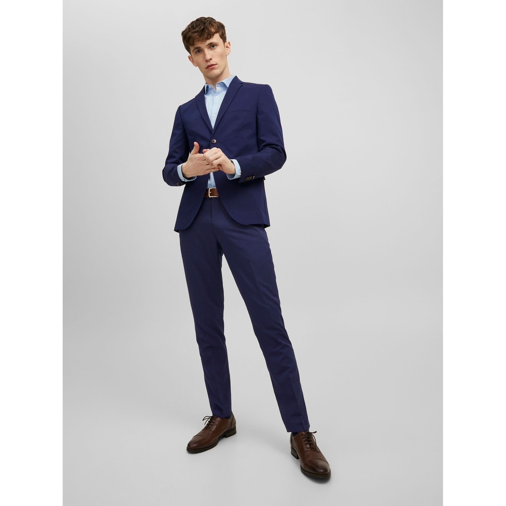 JACK & JONES Švarkas vyrams, Mėlyna, JPRFRANCO BLAZER NOOS 2