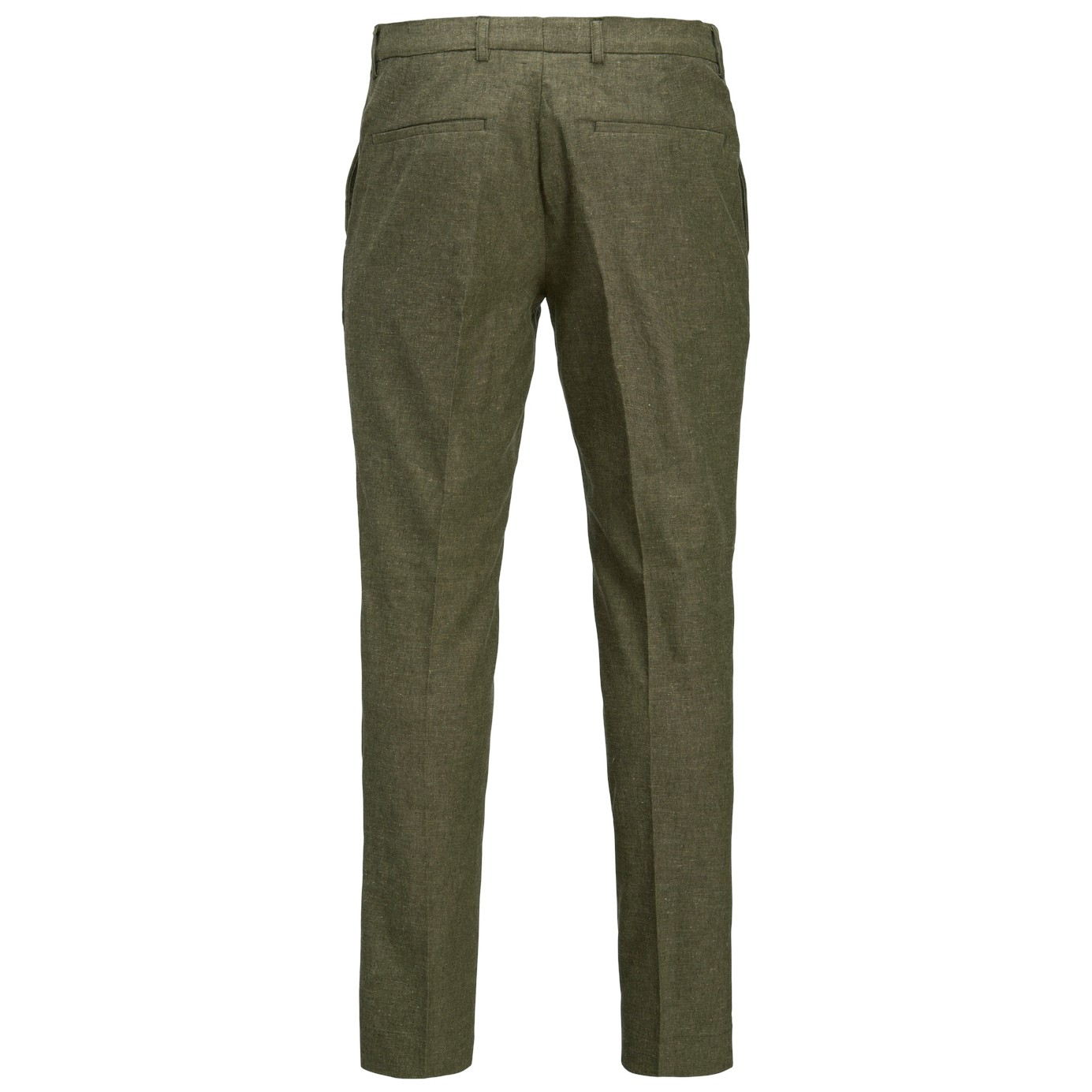 JACK & JONES Kelnės vyrams, Chaki, JPRRIVIERA LINEN TROUS 2