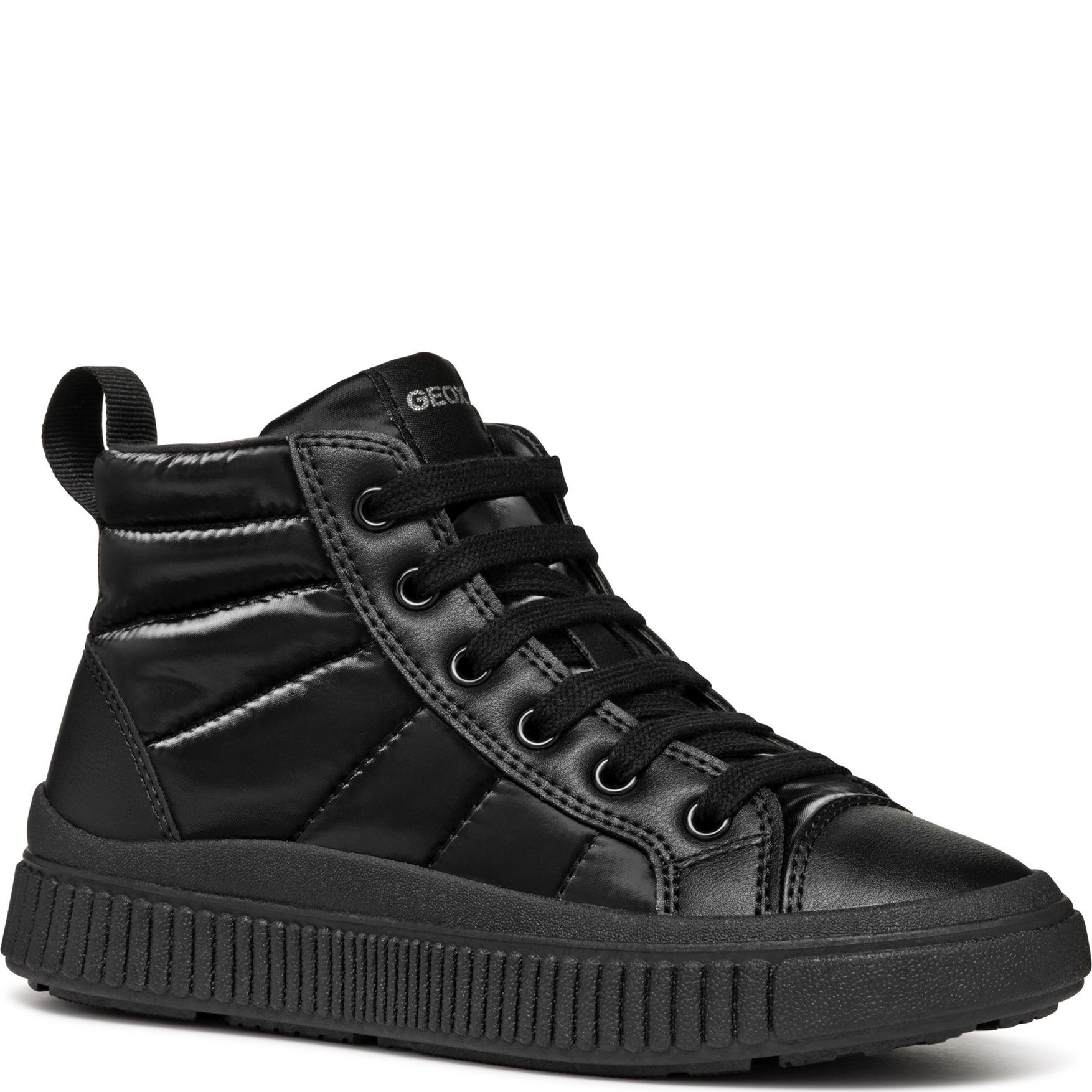 GEOX Aulinukai mergaitėms, Juoda, Laquinny booties 1