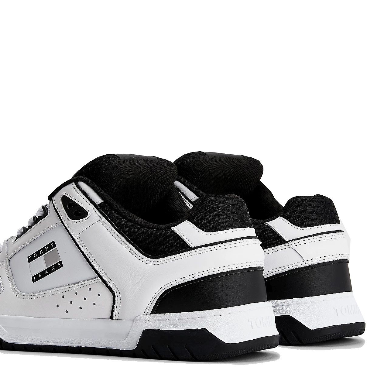 TOMMY JEANS Sportiniai bateliai vyrams, Balta, Skater tongue sport shoe 7