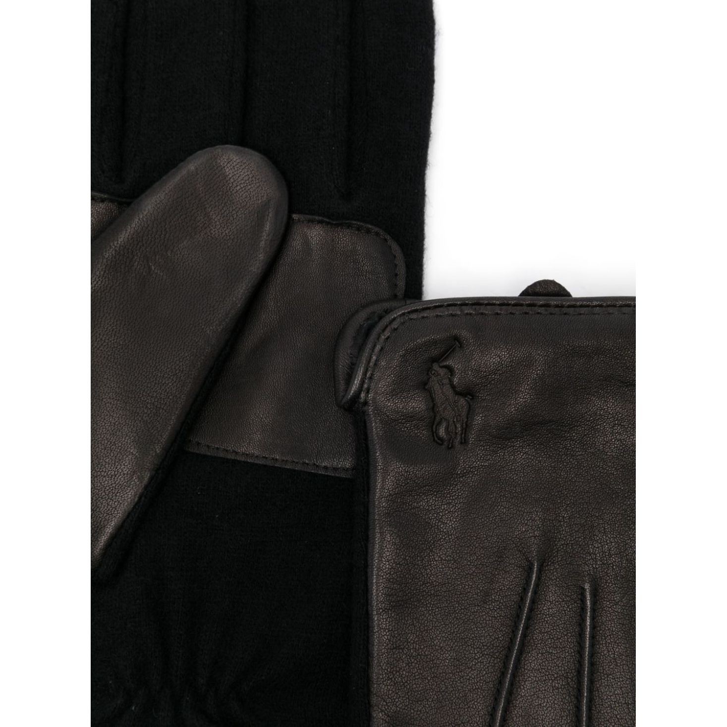 POLO RALPH LAUREN Pirštuotos pirštinės vyrams, Juoda, Glove 2