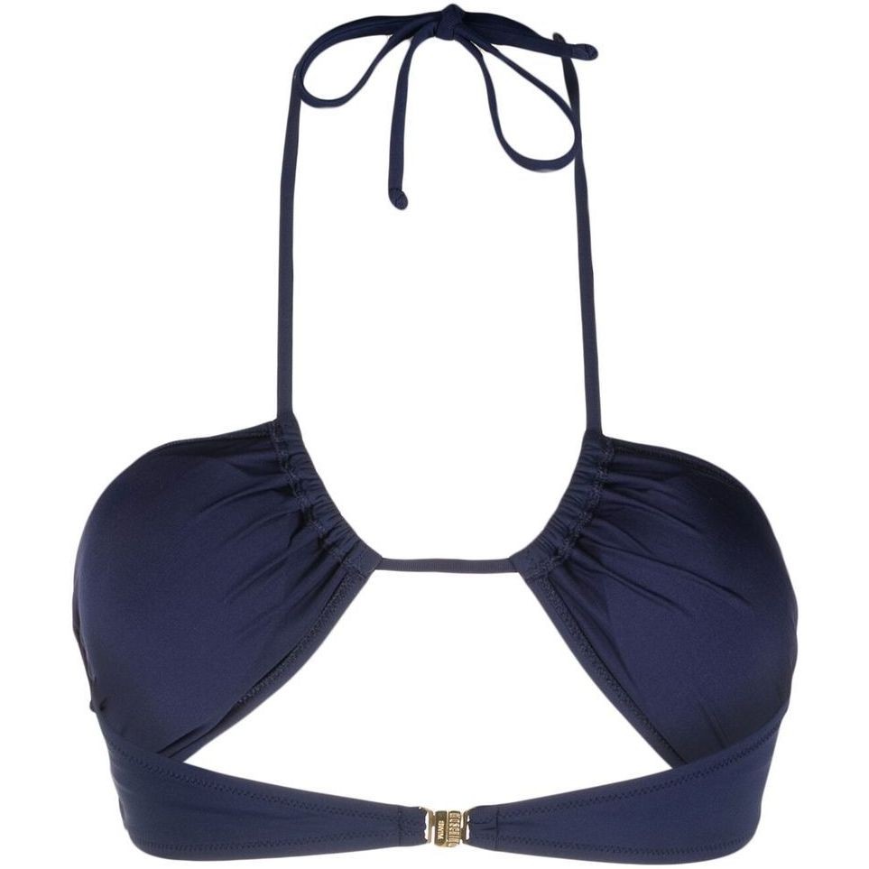 MOSCHINO UNDERWEAR Viršutinė kostiumėlio dalis moterims, Mėlyna, Bikini Top 2