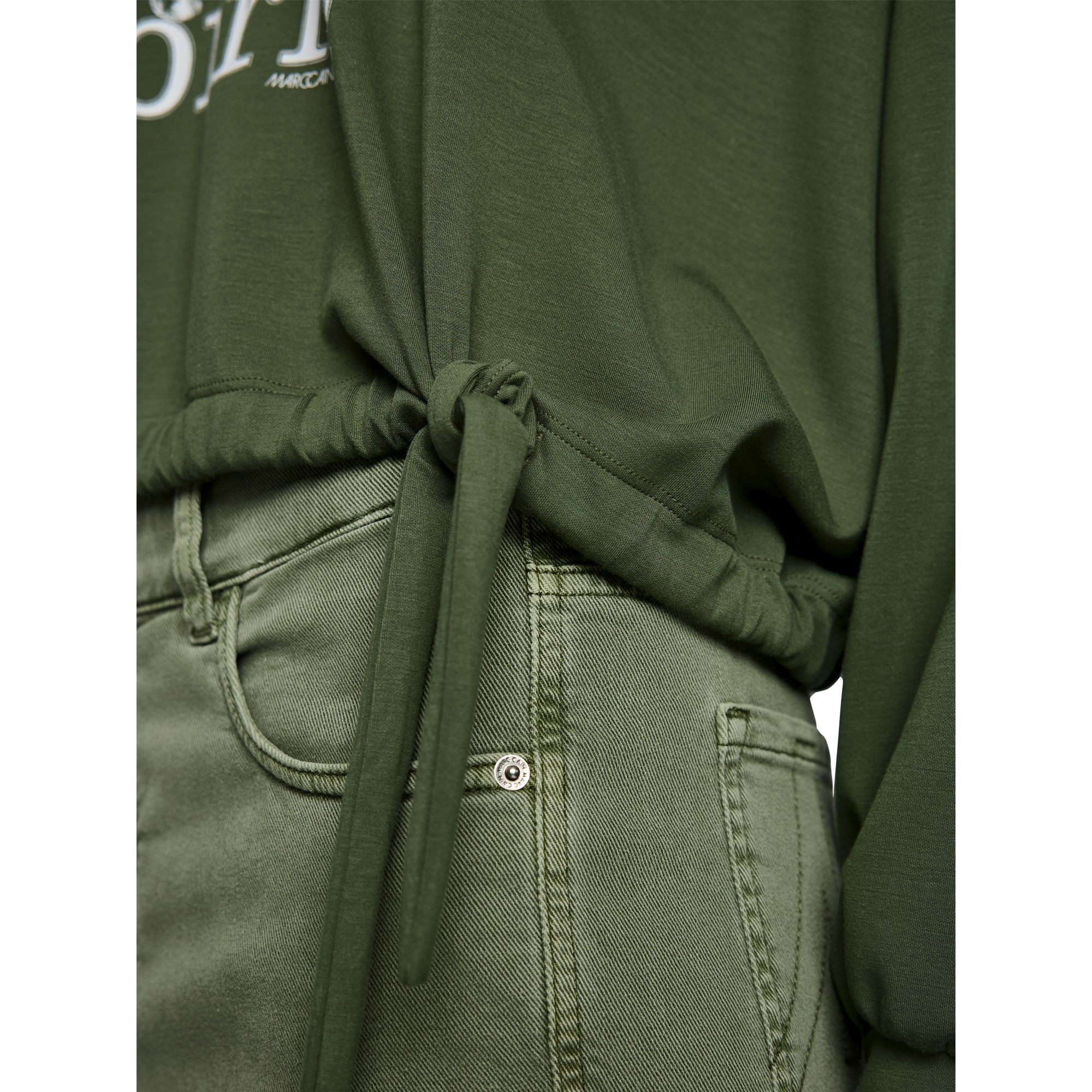 MARC CAIN Sportinis nertinis moterims, Žalia, Sweatshirt 4