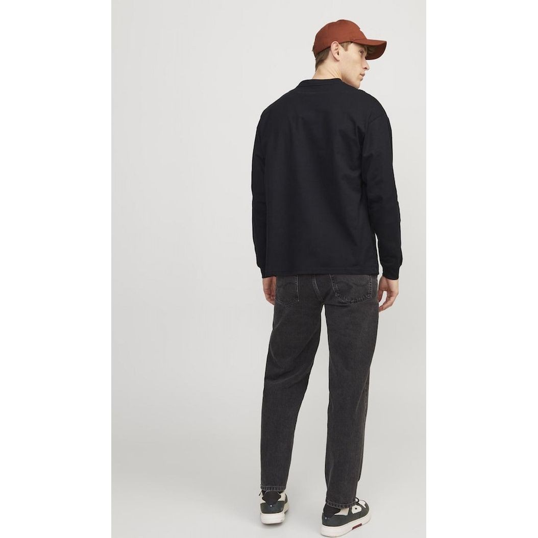 JACK & JONES Marškinėliai vyrams, Juoda, Jorvesterb t-shirts 3