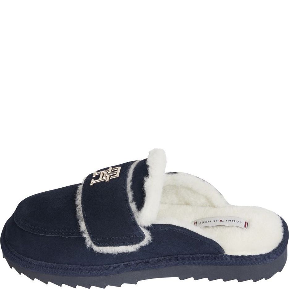 TOMMY HILFIGER Namų šlepetės moterims, Mėlyna, THGRAM LOAFER SLIPPERS 3