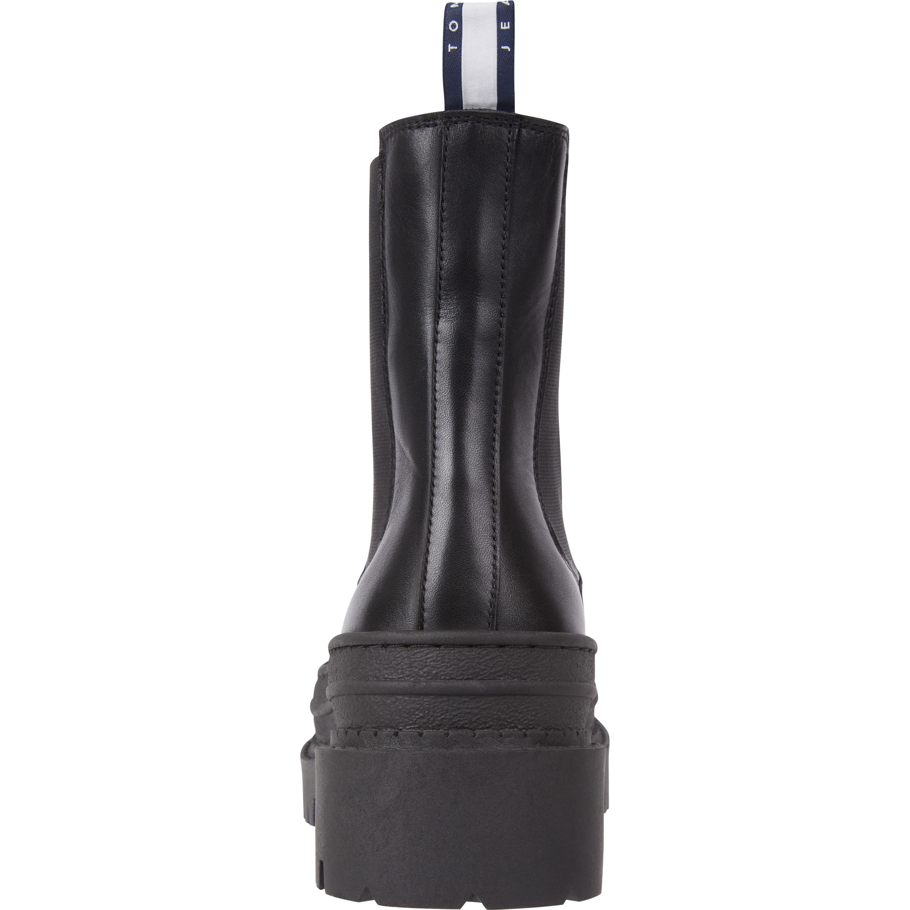 TOMMY JEANS Aulinukai moterims, Juoda, Chelsea foxing boot 6