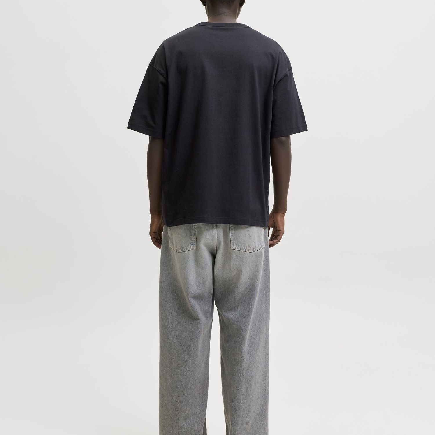 JACK & JONES Marškinėliai vyrams, Juoda, Menton photo 3