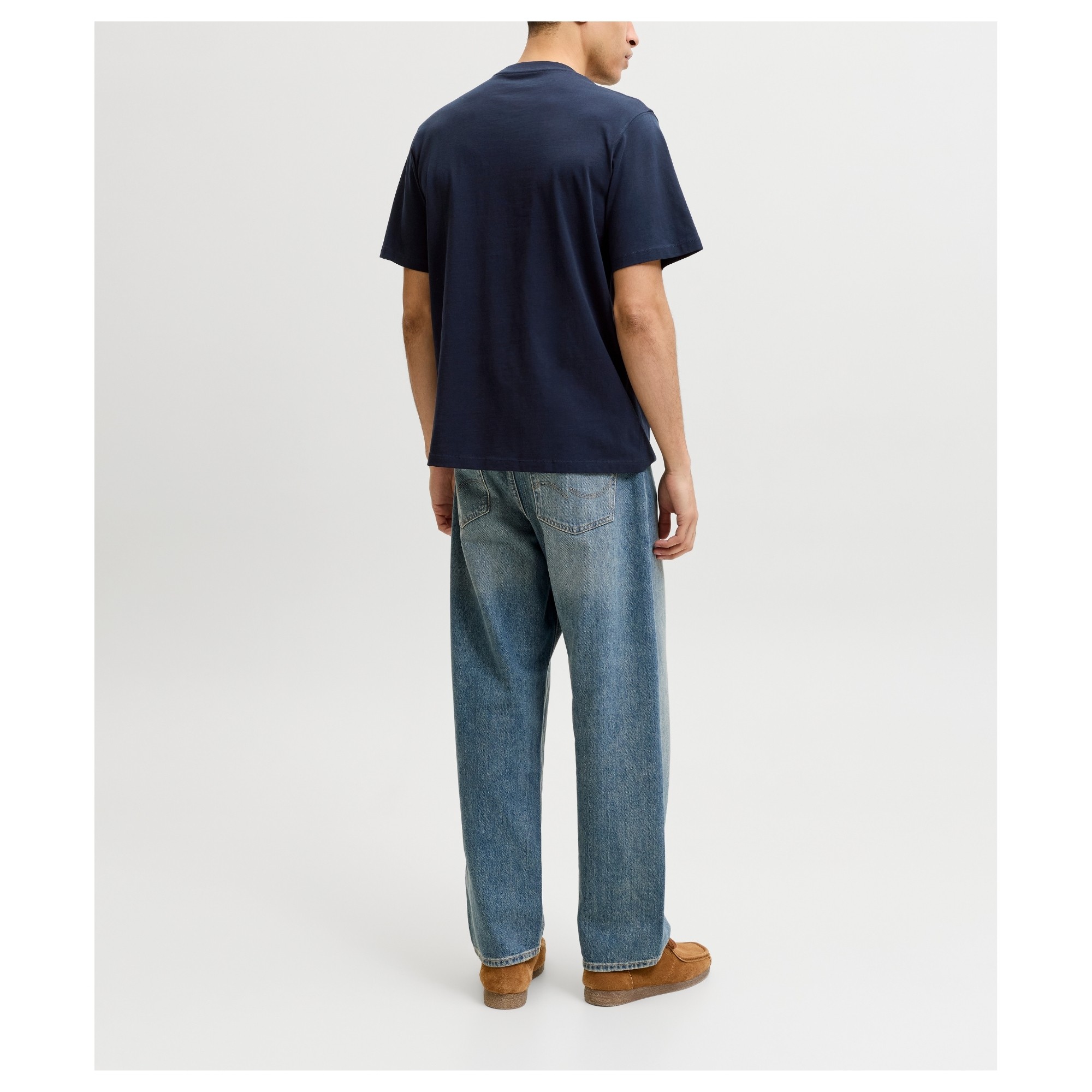 JACK & JONES Marškinėliai vyrams, Mėlyna, Hyeres minimal 4