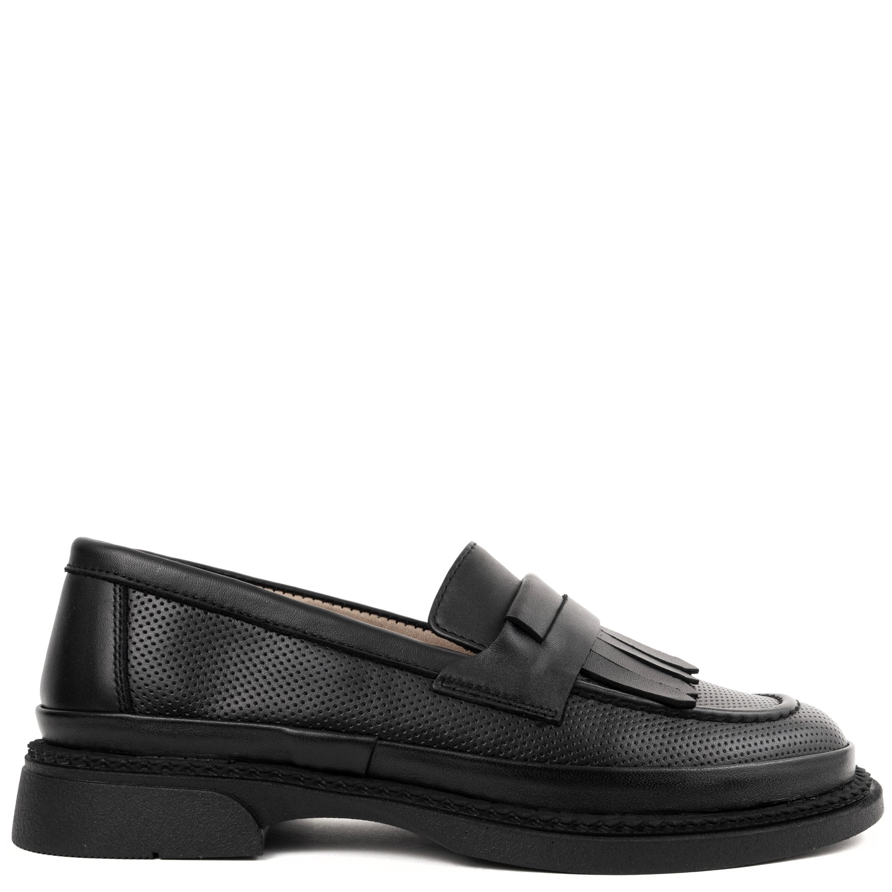 LA CONTE Loaferiai moterims, Juoda, Loafers 2