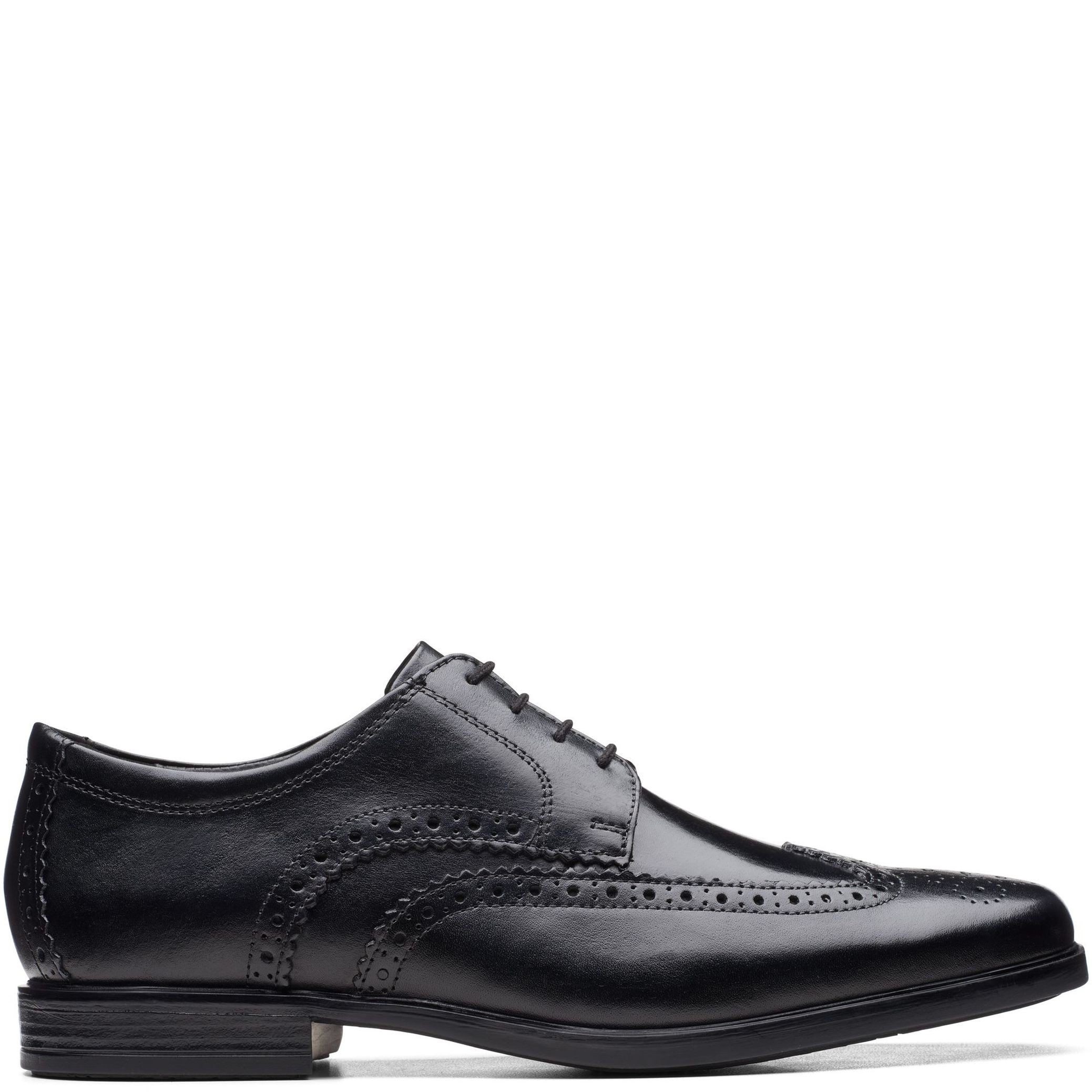 CLARKS Klasikiniai batai vyrams, Juoda, Howard Wing formal 2