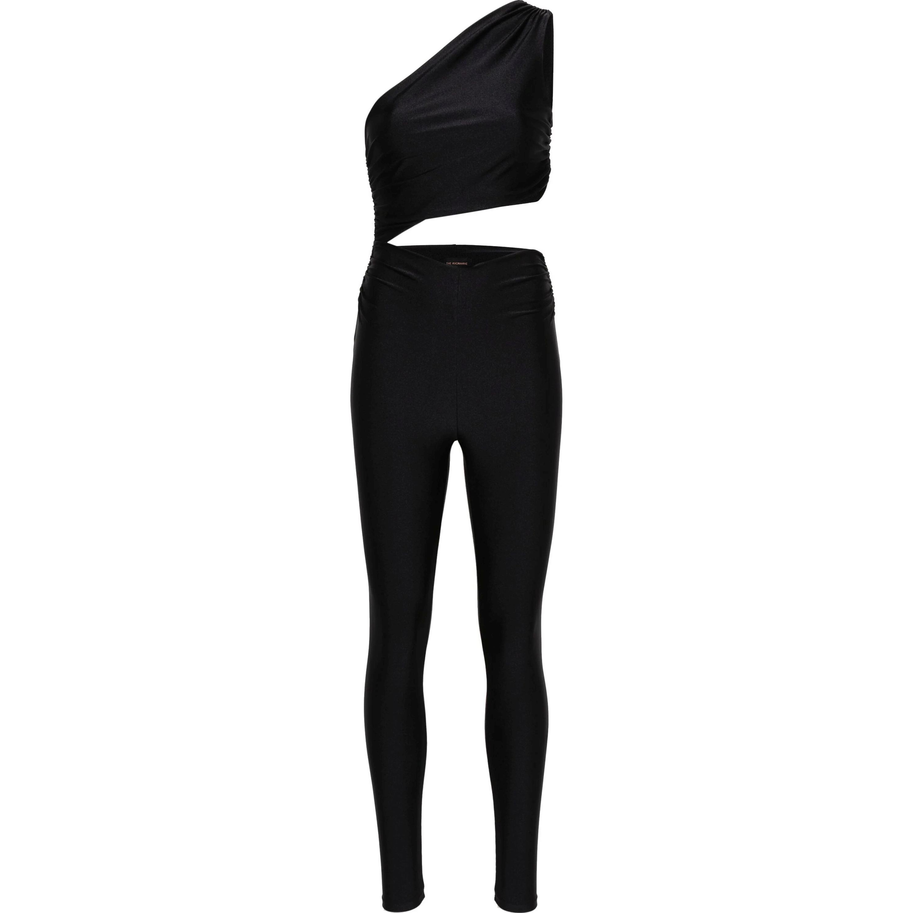 THE ANDAMANE Kostiumas moterims, Juoda, Poppy jumpsuit