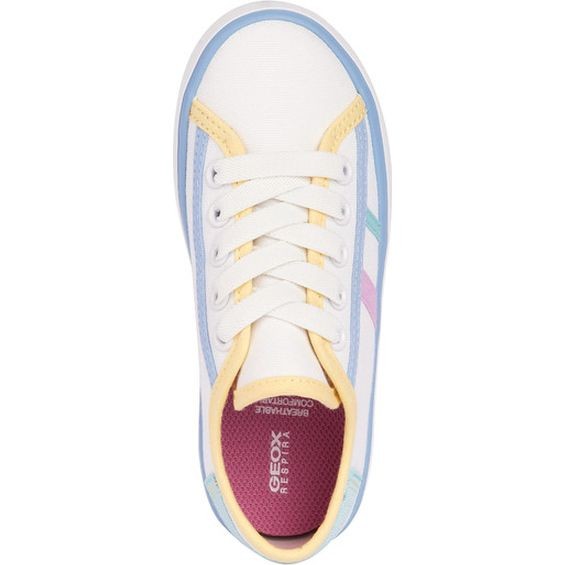 GEOX Laisvalaikio bateliai mergaitėms, Balta, Gisli sneakers 5