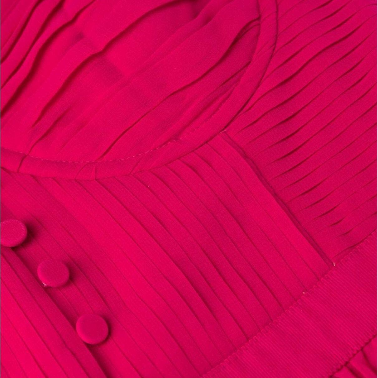 SELF PORTRAIT Mini suknelė moterims, Raudona, Red chiffon mini dress 4